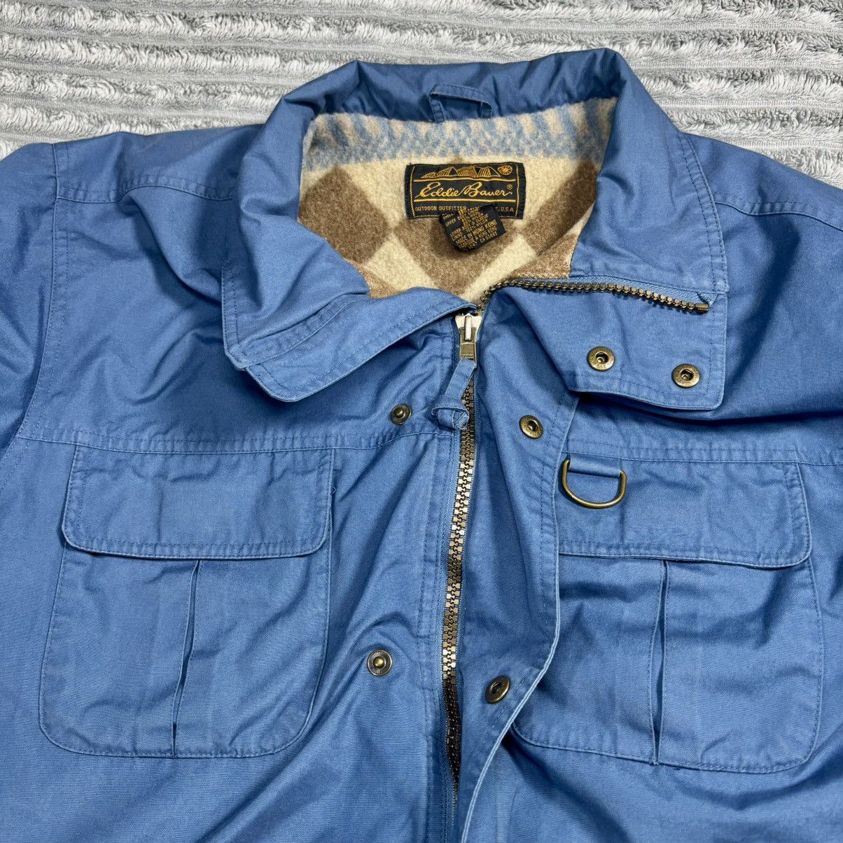 Eddie Bauer VTG Eddie Bauer Jacket Mens S/P Wool Lined Mountain Parka Size US S / EU 44-46 / 1 - 12 Thumbnail