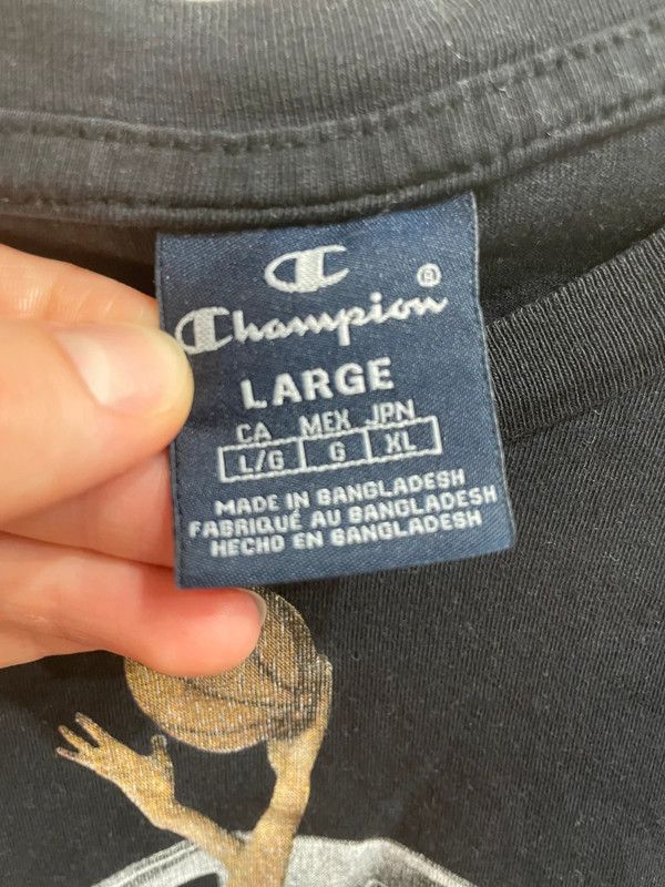 Champion × Vintage T-shirt Champion Size US L / EU 52-54 / 3 - 5 Thumbnail