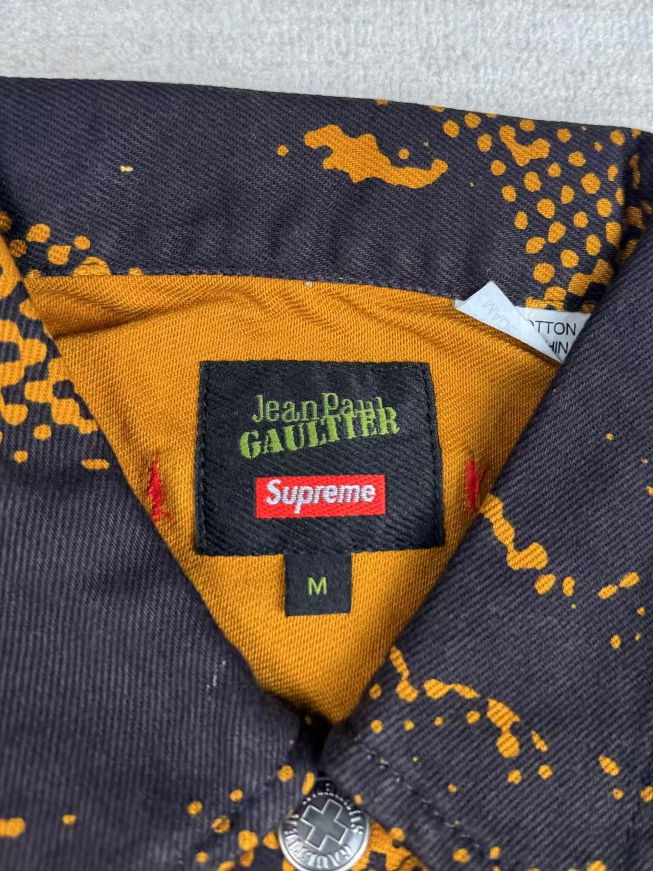 Supreme Supreme Jean Paul Gaultier Fuck Racism Trucker Jacket Size US M / EU 48-50 / 2 - 3 Thumbnail