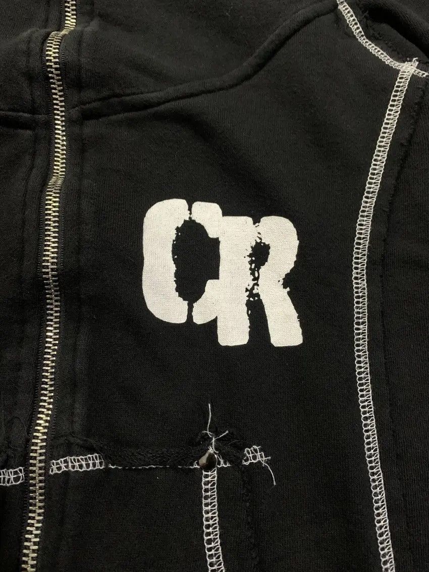 Japanese Brand Cerric Crazy Distressed Zip Up Jacket Hoodie Rock Punk Style Size M / US 6-8 / IT 42-44 - 8 Thumbnail