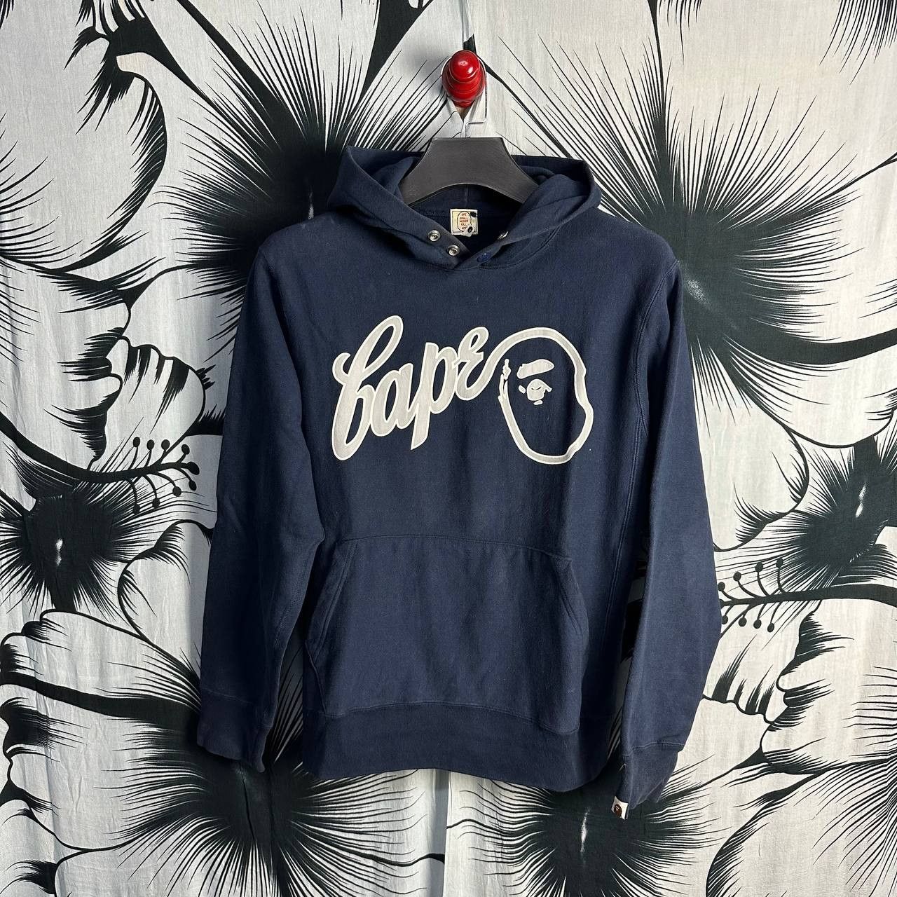 Vintage A Bathing Ape Bape Spellout Nigo Era Hoodie