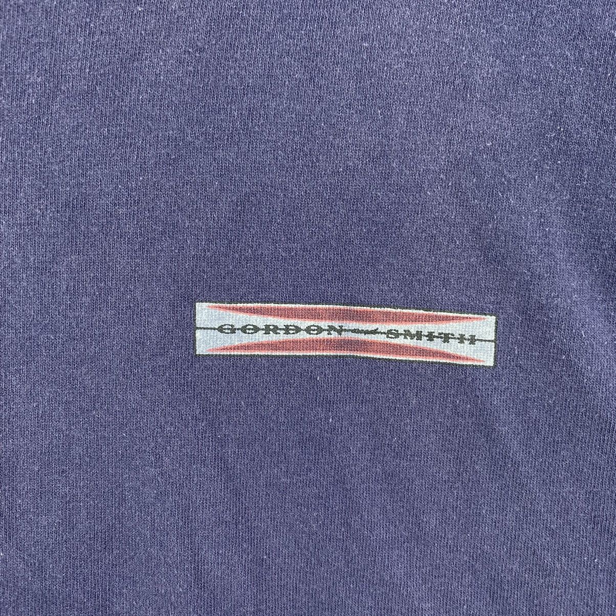 Vintage Vintage 90s GORDON and SMITH Surf Logo Print Navy Short Size US L / EU 52-54 / 3 - 5 Thumbnail