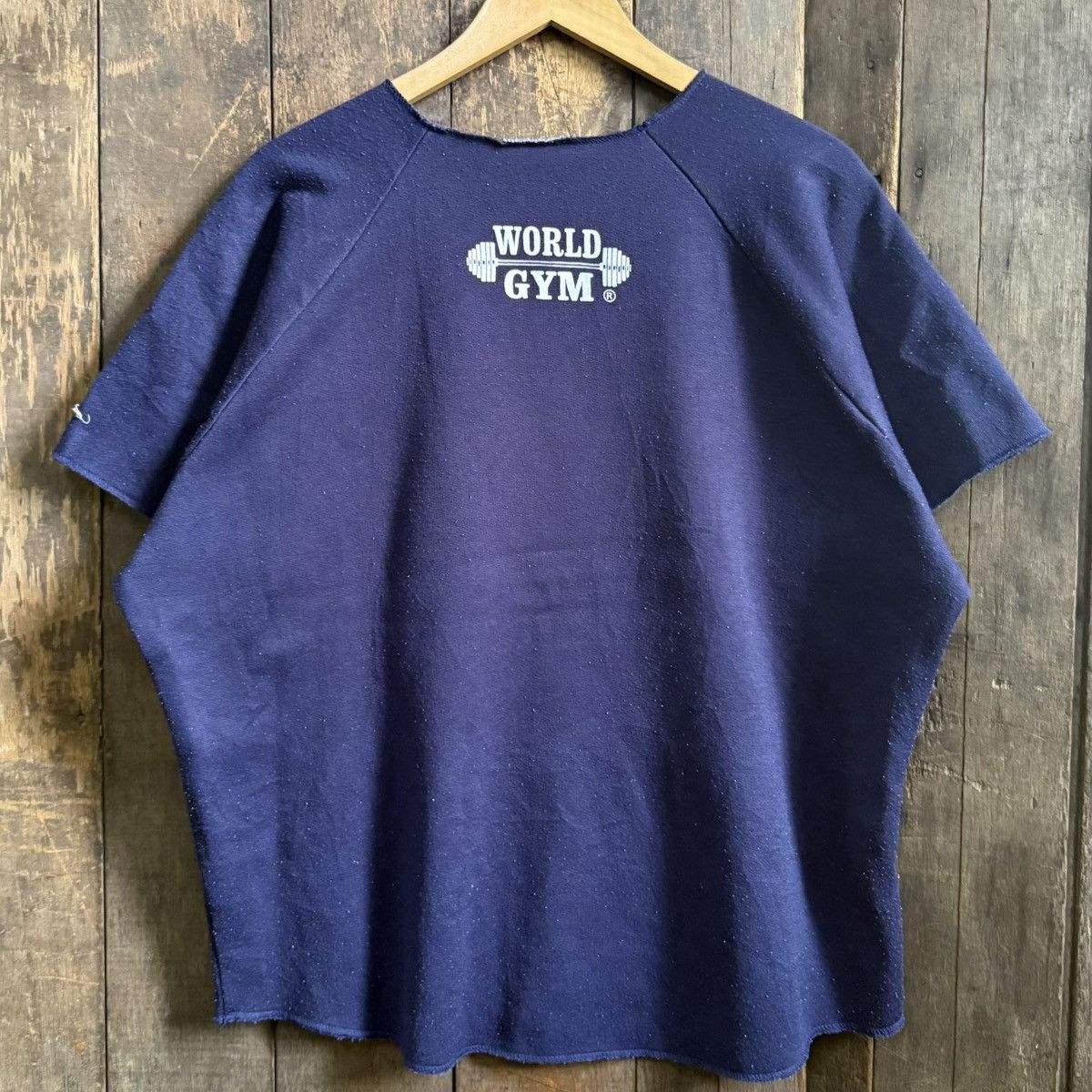 Vintage Vintage 90's World Gym T-Shirt Size US L / EU 52-54 / 3 - 2 Thumbnail
