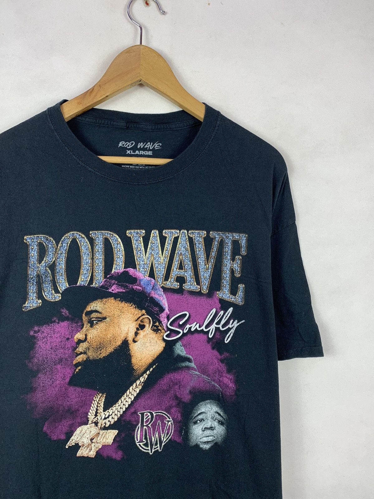 Rap Tees Steals! Rod Wave Soulfly American Rapper Hip Hop R&B Size US XL / EU 56 / 4 - 3 Thumbnail