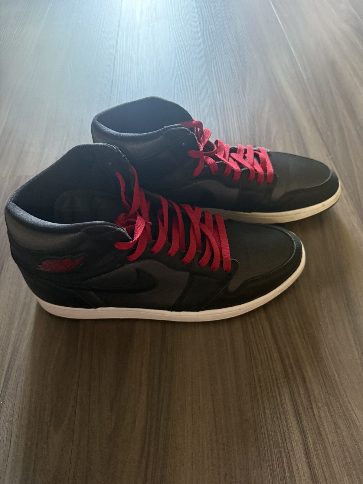 Nike Nike Air Jordan 1 Mid Black Gym Red Size 12 Men’s Sneakers Size US 12 / EU 45 - 4 Thumbnail
