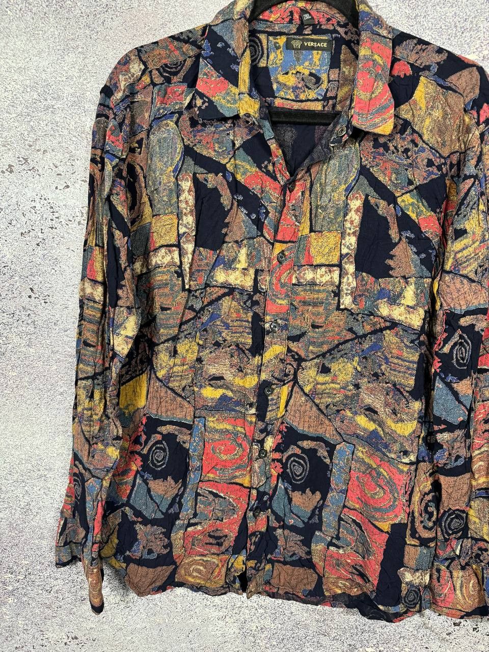 Versace Archive Vintage Versace Woman Shirt Printed Floral 2XL Size XXL / US 16-18 / IT 52-54 - 4 Thumbnail