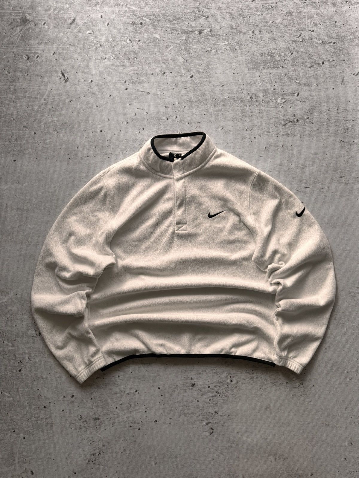 Nike NIKE TEDDY VINTAGE CENTER LOGO OVERSIZE BOXY SWEATSHIRT Size US M / EU 48-50 / 2 - 1 Thumbnail