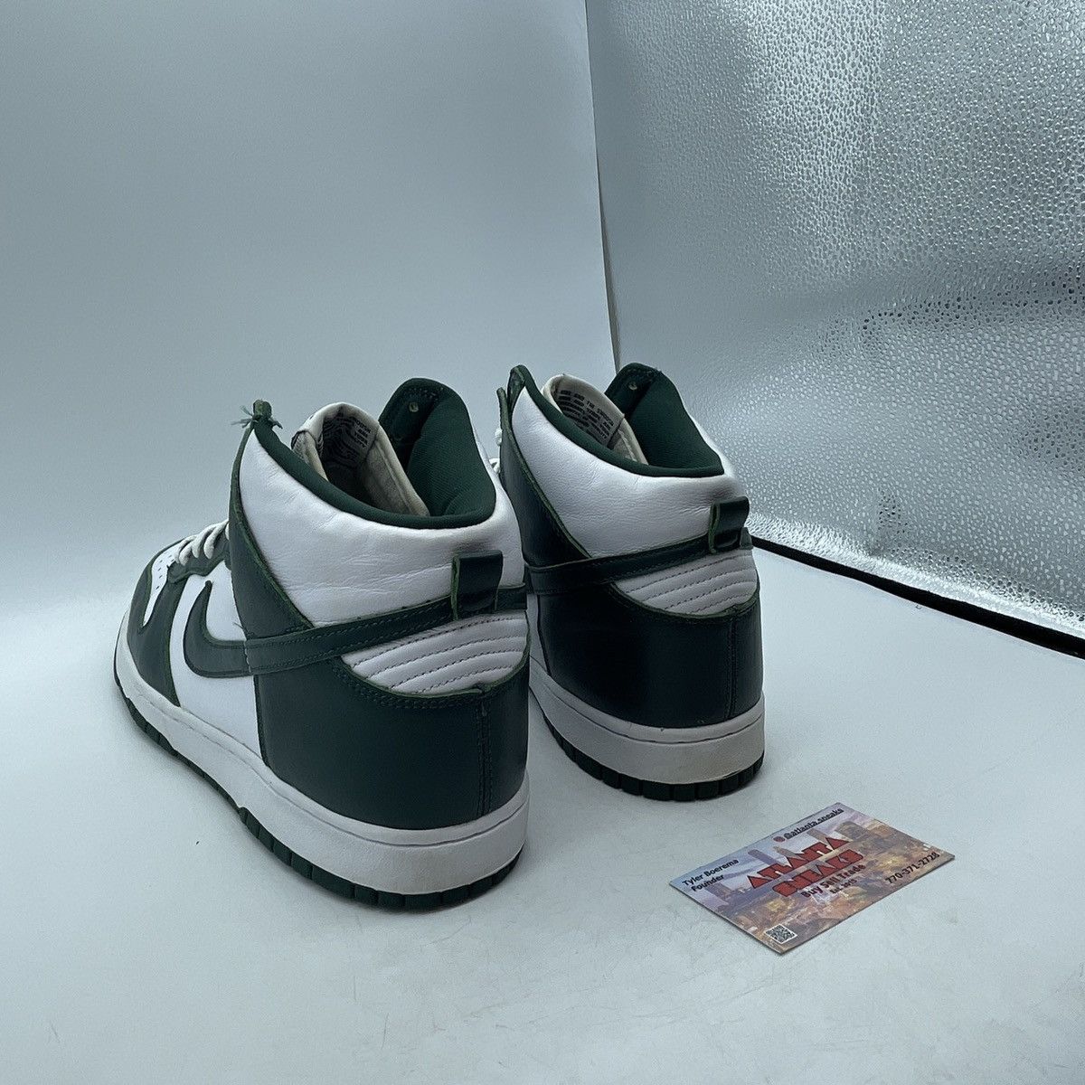 Nike Dunk low spartan green Size US 12 / EU 45 - 4 Thumbnail
