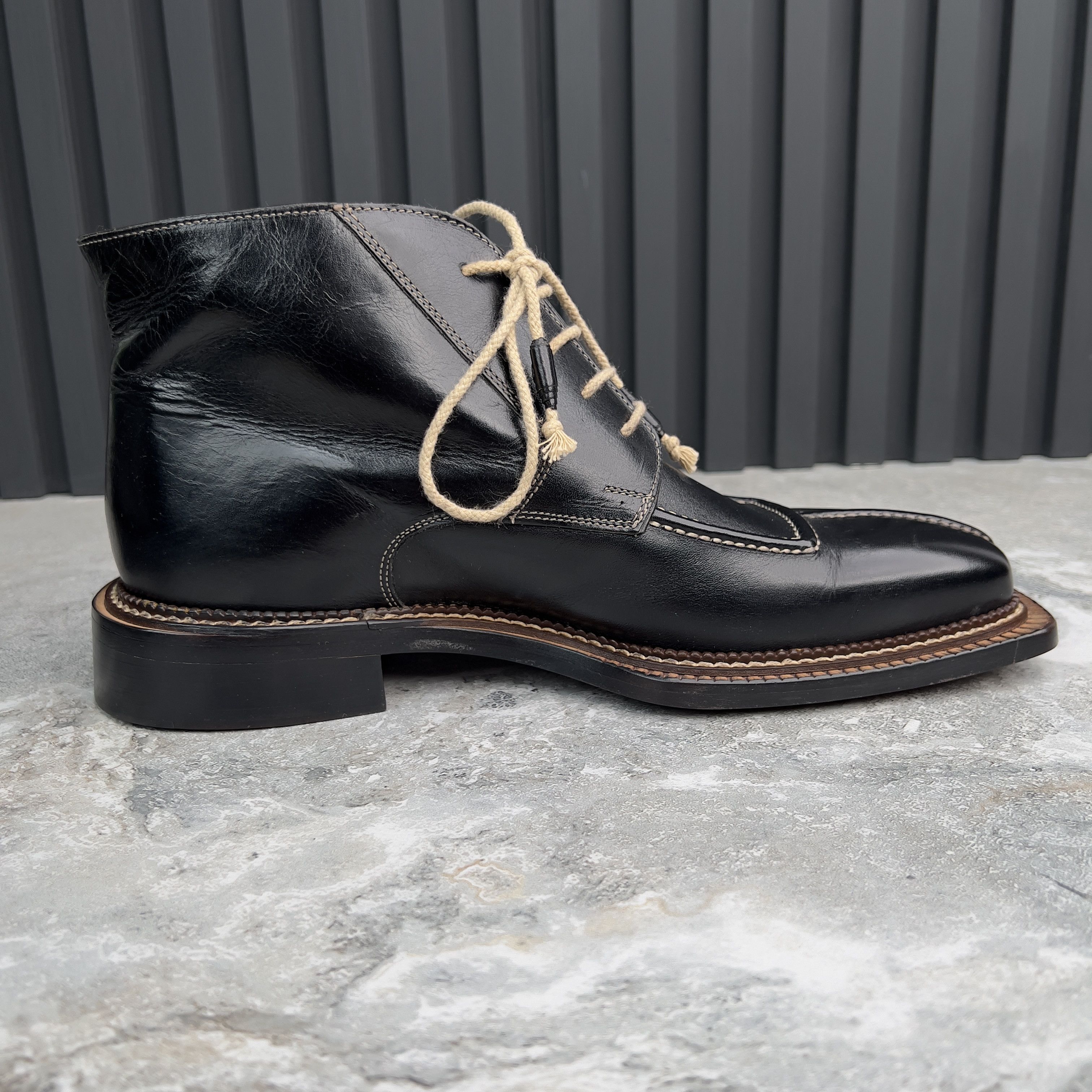 Berluti Stefano Branchini Calzoleria Handmade Norvegese Split Boot Size US 8.5 / EU 41-42 - 5 Thumbnail