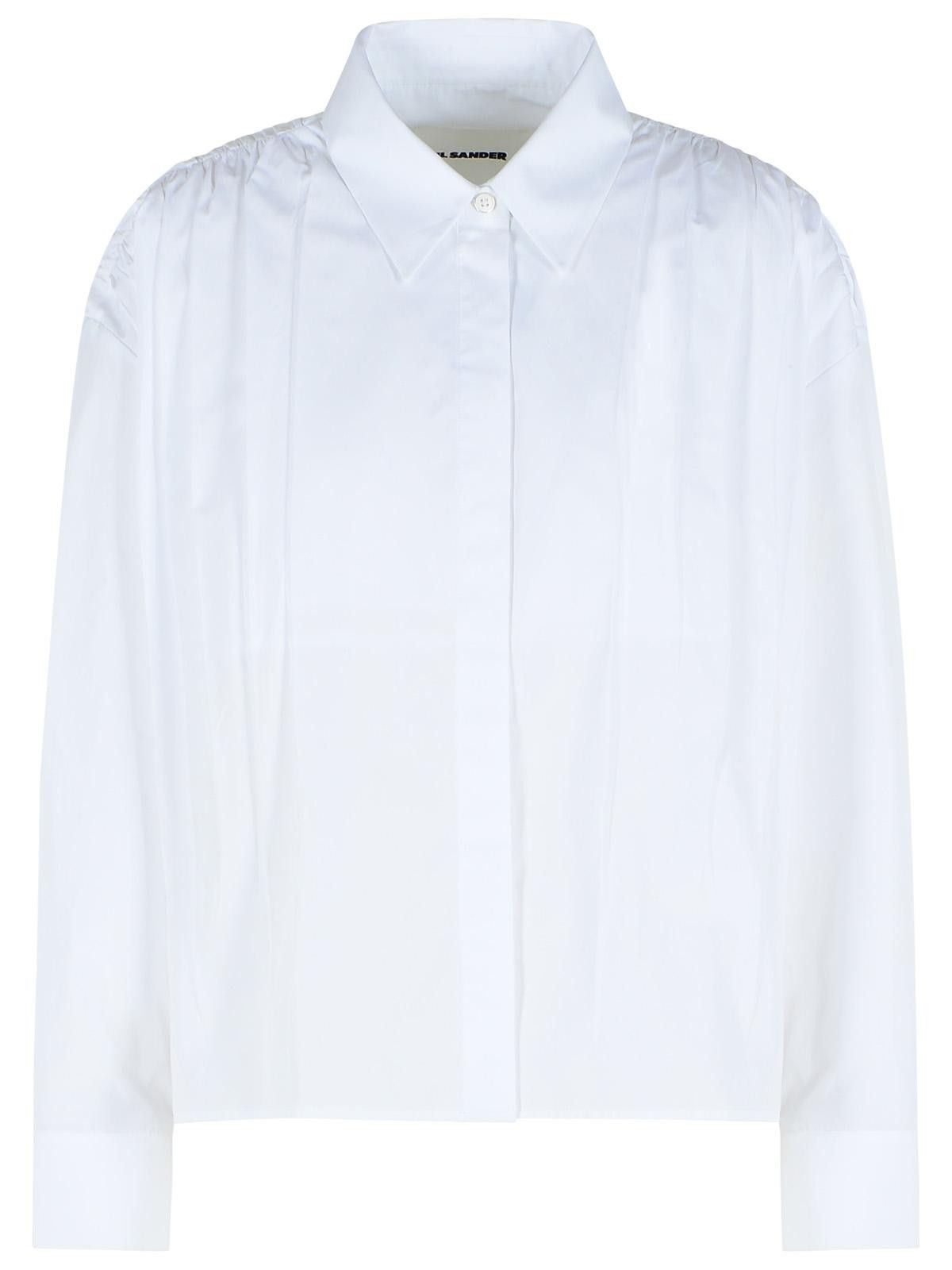JIL SANDER White Cotton Shirt