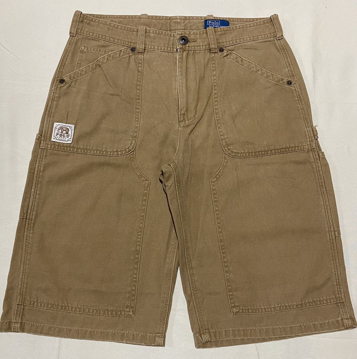 Polo Ralph Lauren Vintage Polo By Ralph Lauren Carpenter Shorts Size US 30 / EU 46 - 3 Thumbnail