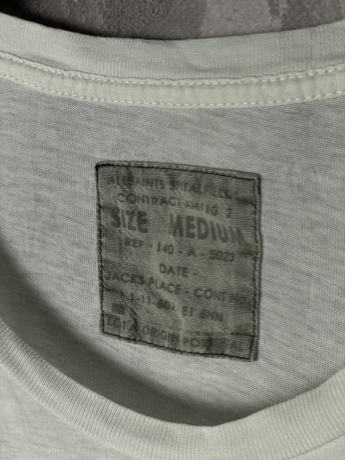 Allsaints × Vintage T-shirt Vintage Allsaints Distressed Faded Art Graffiti Rare Size US M / EU 48-50 / 2 - 7 Thumbnail
