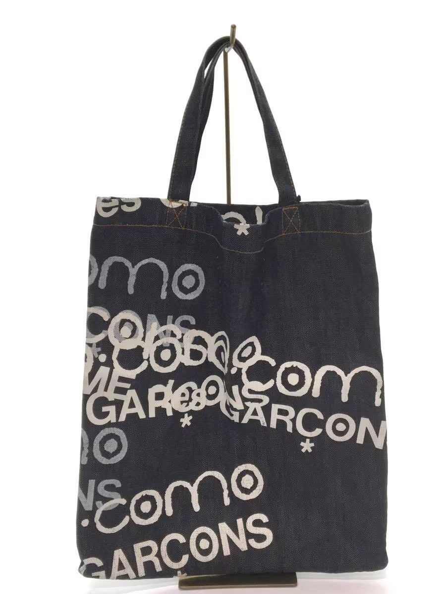 Comme des Garcons × Junya Watanabe All Over Logo Denim Tote Bag Size ONE SIZE - 1 Thumbnail