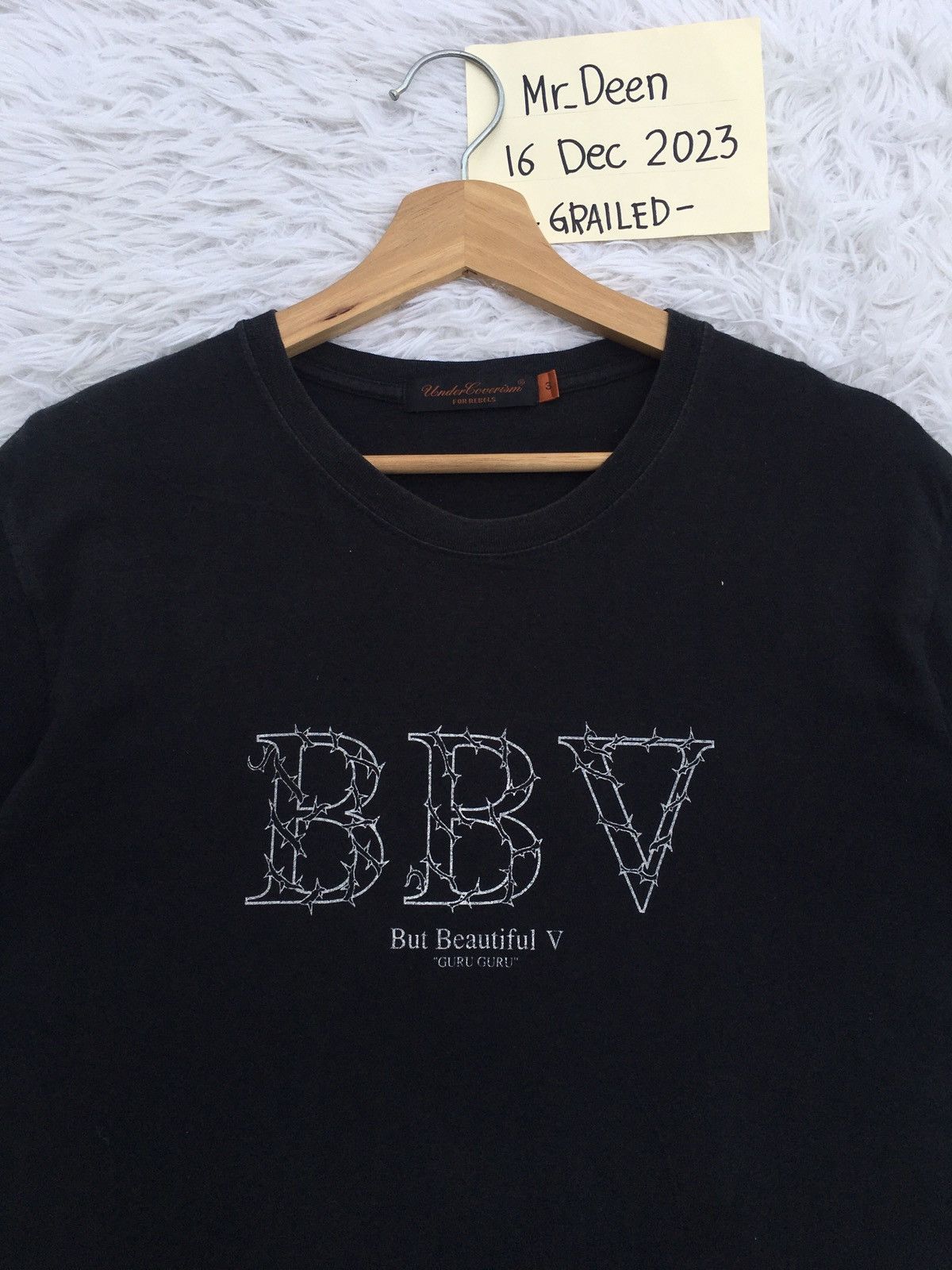 image of Jun Takahashi x Undercover - Fw06 "but Beautiful V, Guru Guru" in Black, Men's (Size Large)