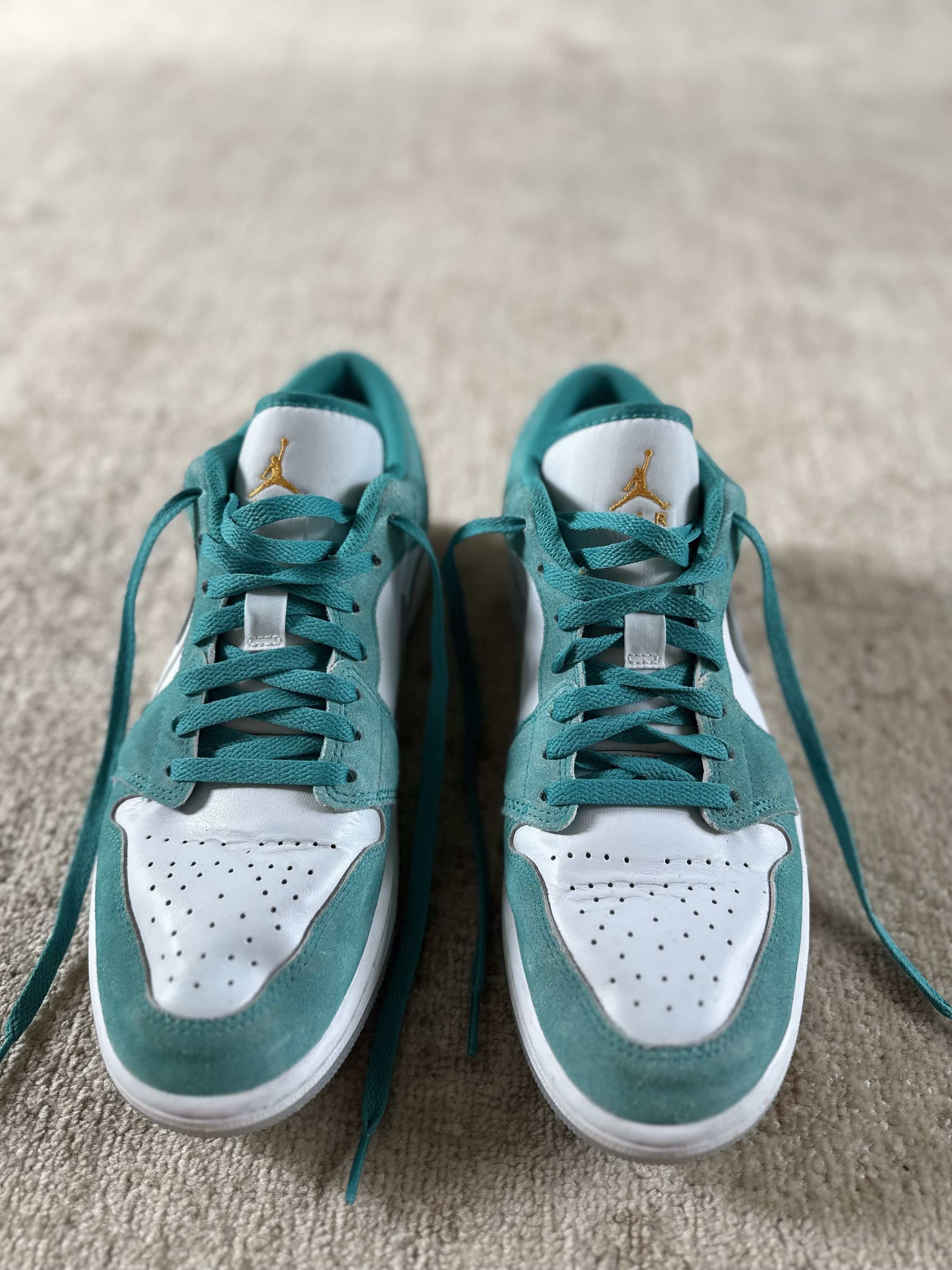 Nike Air Jordan 1 Low 'New Emerald' Size US 10 / EU 43 - 1 Thumbnail