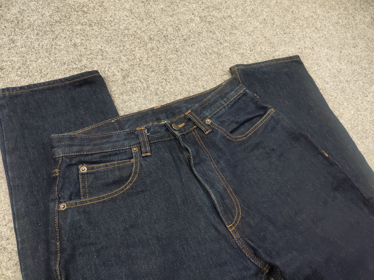 Vintage Community Clothing Minimalist dark blue Denim jeans Vintage Size US 32 / EU 48 - 10 Thumbnail