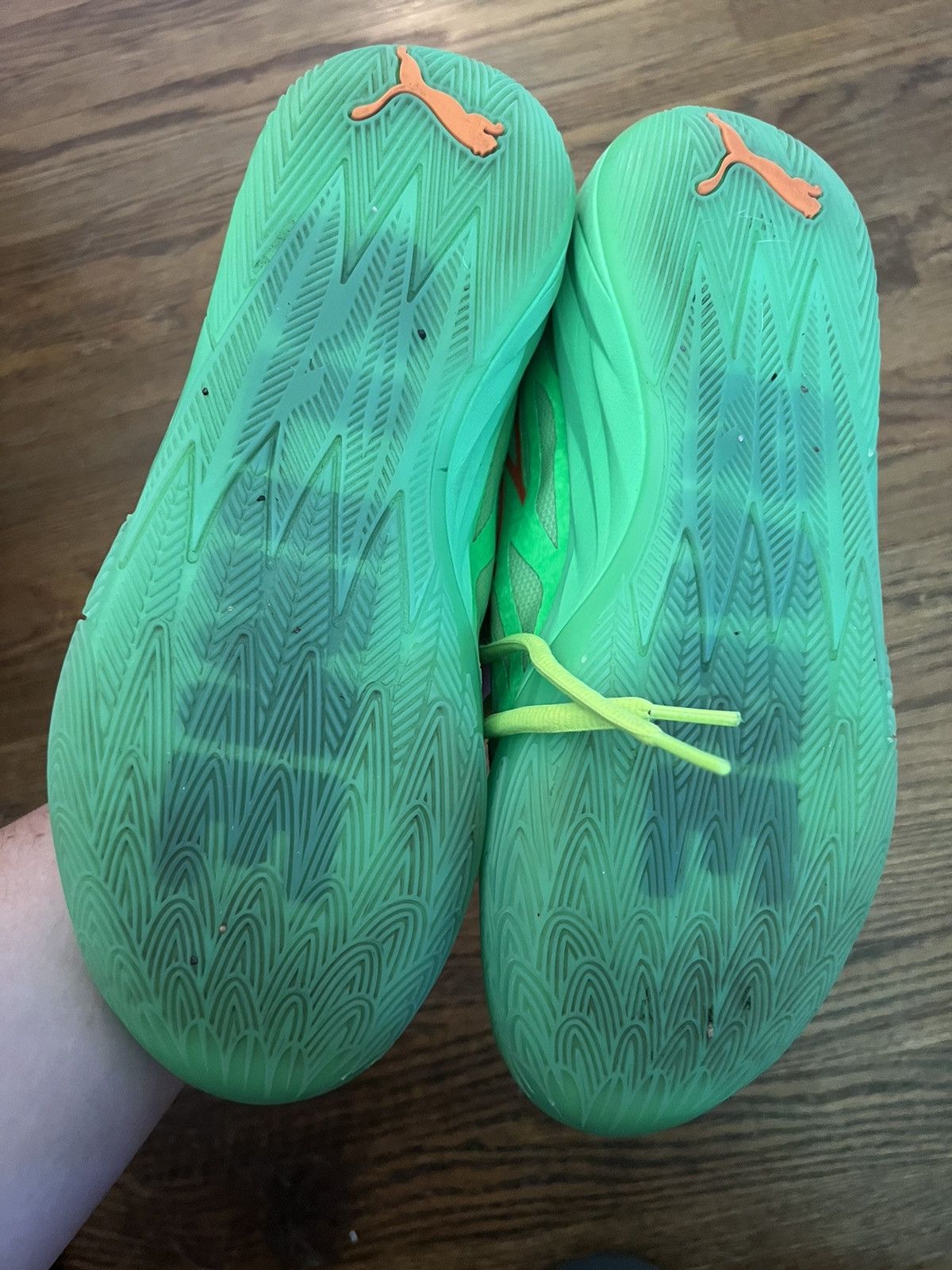 Puma Puma LeMelo Ball MB.02 Nickelodeon Slime Mens Size 10 Green Size US 10 / EU 43 - 10 Thumbnail