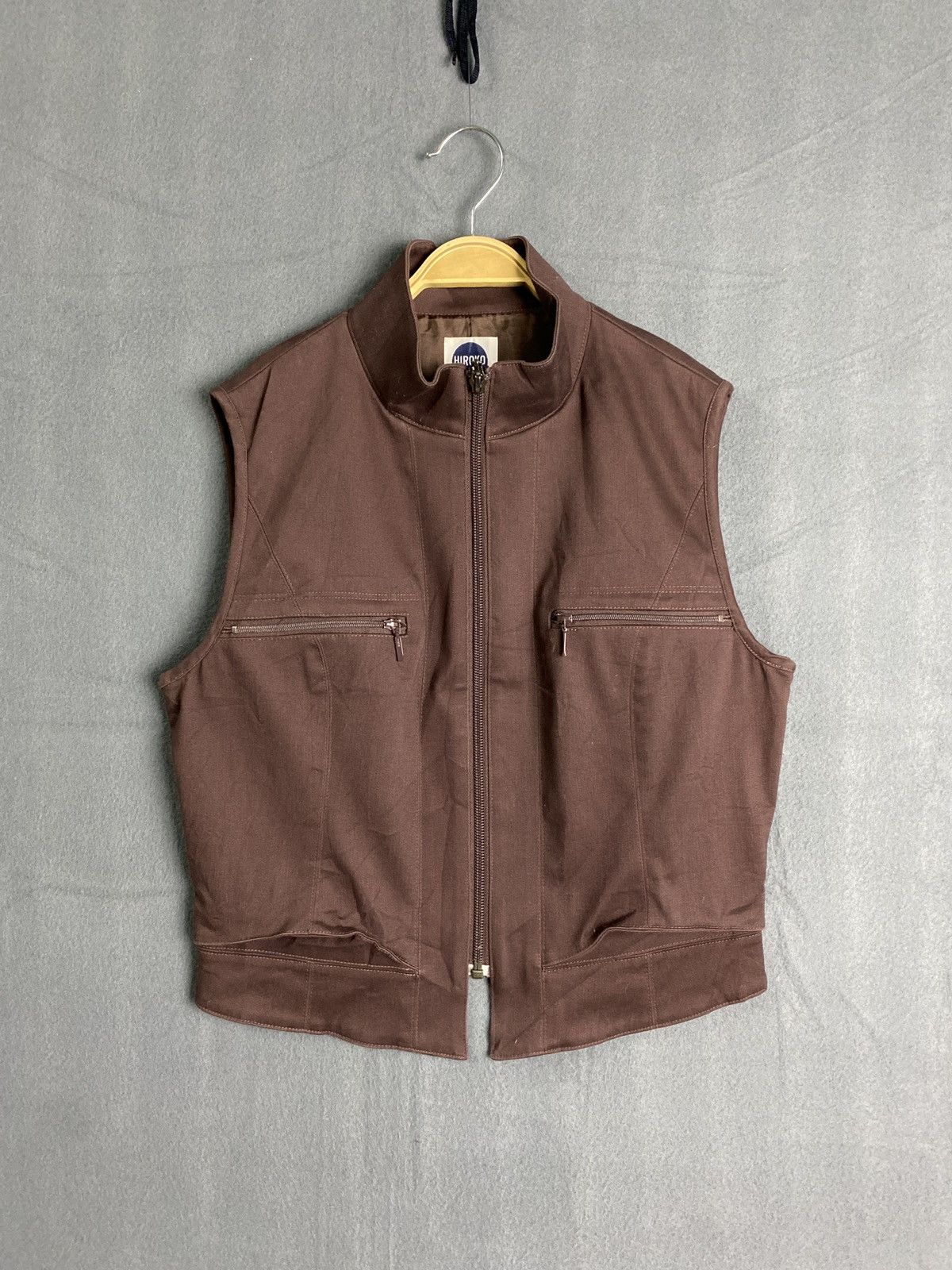 Hiroko Koshino Homme × Japanese Brand Hiroko Bis Vest Made in Japan Size XS / US 0-2 / IT 36-38 - 1 Thumbnail