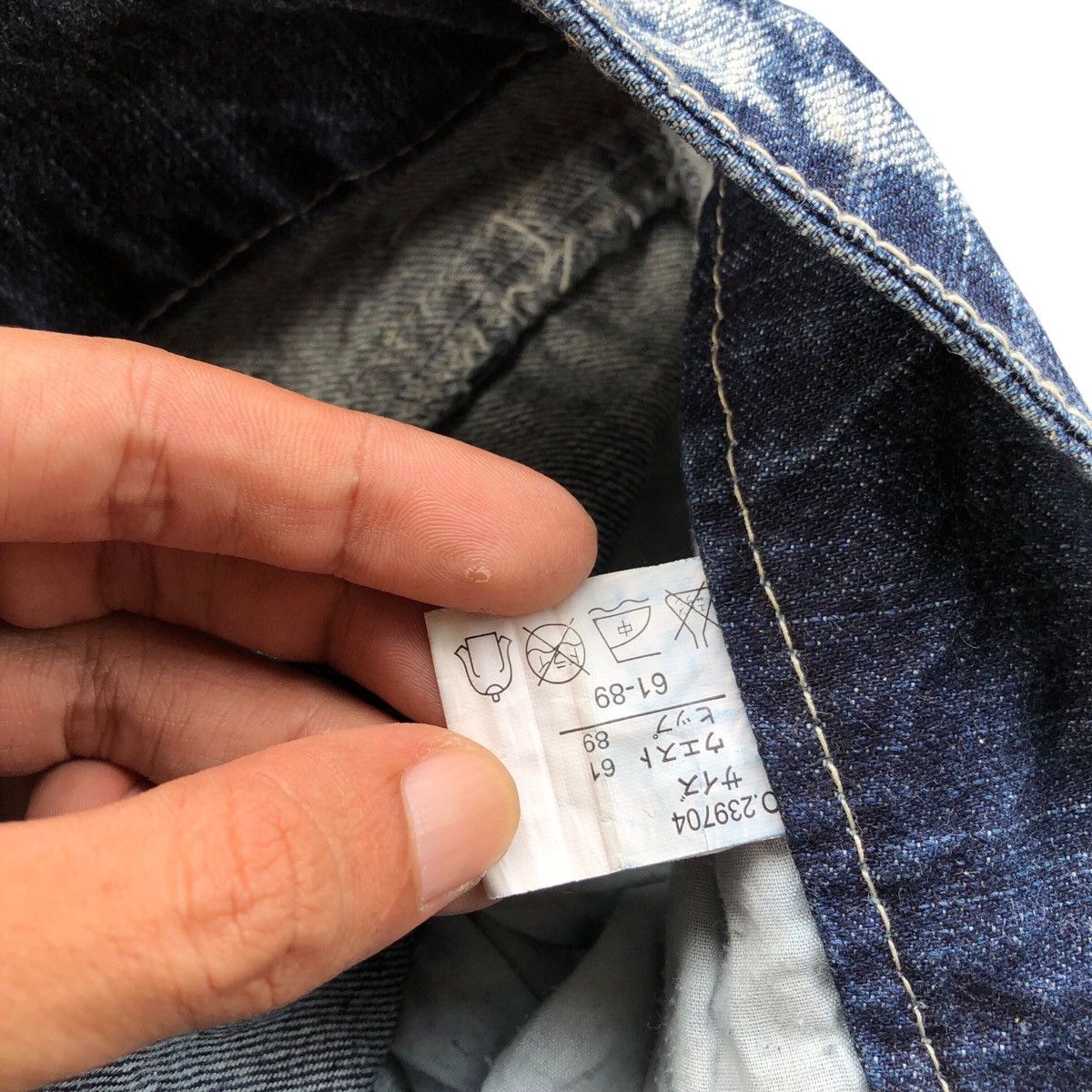 Tornado Mart Japanese THE VINTAGE STANDARD claw mark denim Size US 31 - 9 Thumbnail
