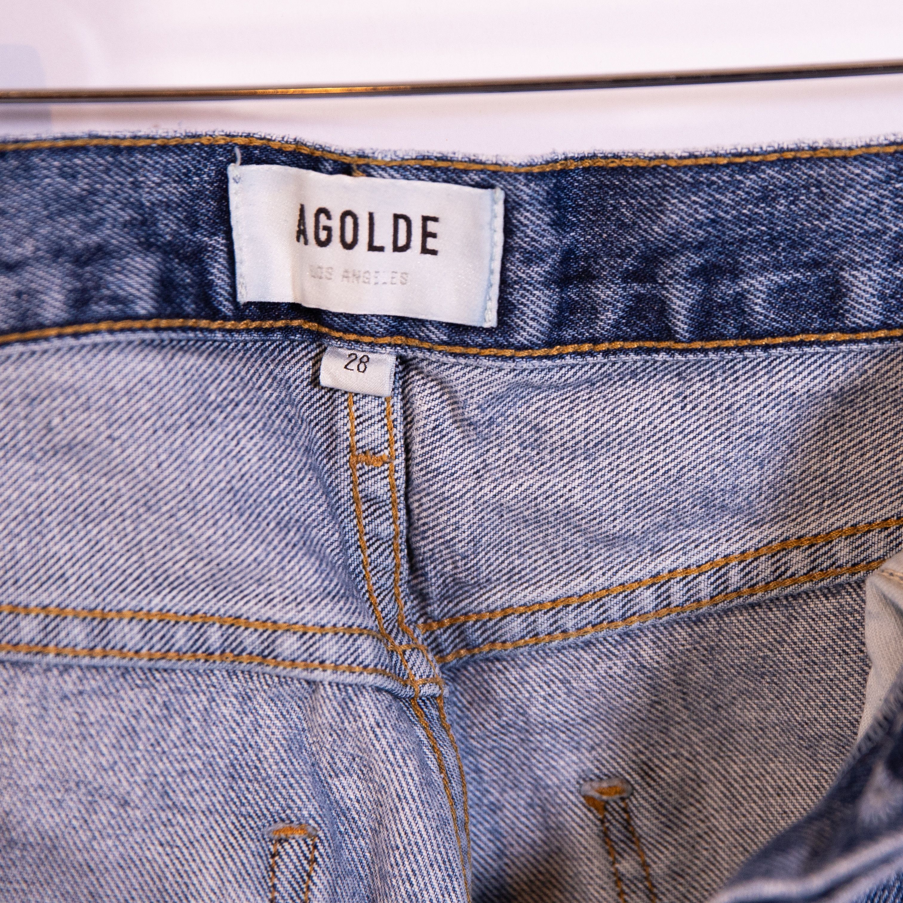 Agolde Agolde Women's Lana Organic Cotton High Size 28" / US 6 / IT 42 - 2 Thumbnail