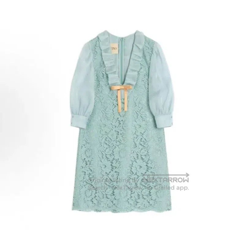 Valentino Valentino Lace cropped dresses Size M / US 6-8 / IT 42-44 - 1 Thumbnail