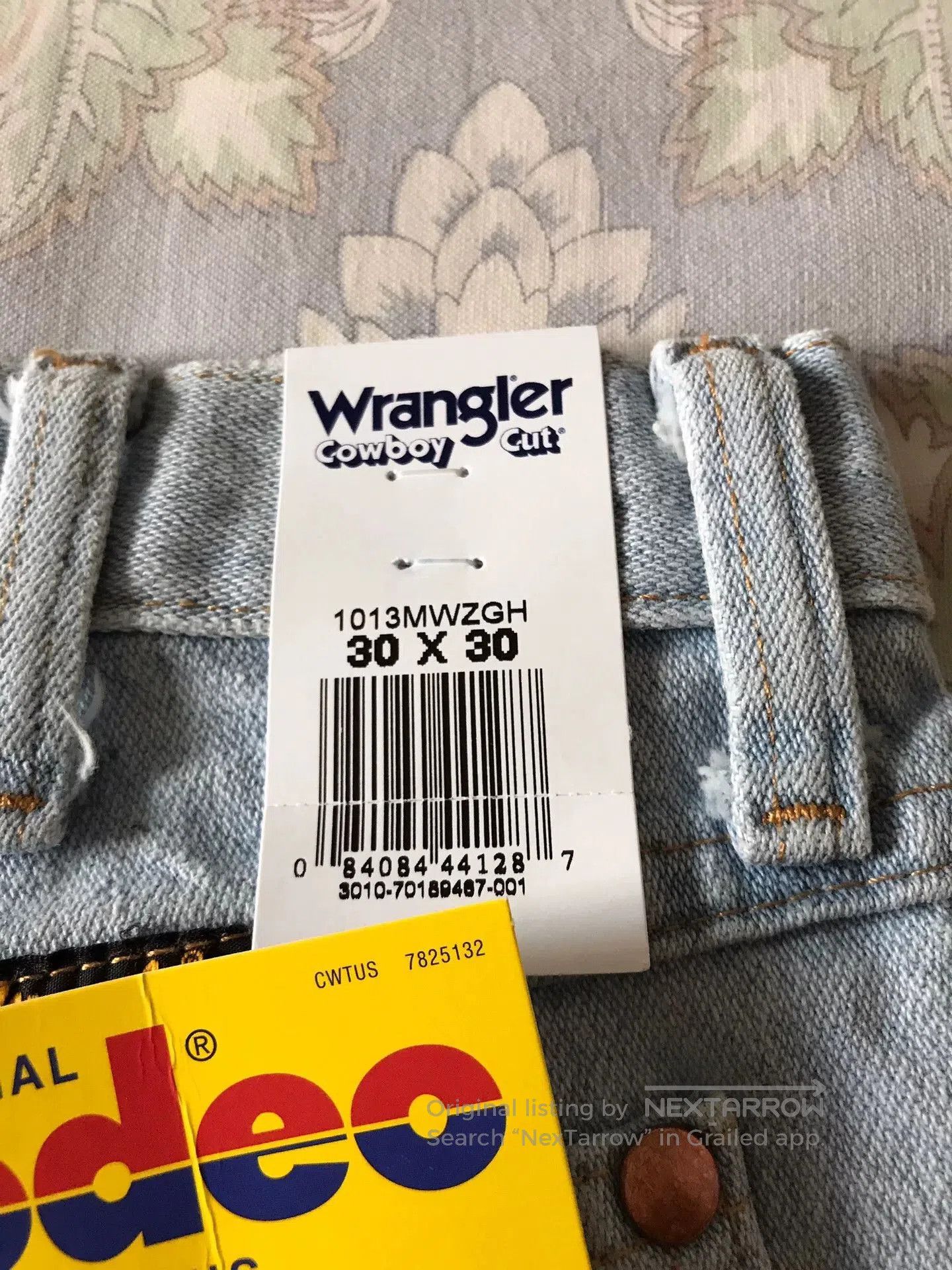 Wrangler Wrangler 13MWZ Light Blue Jeans W30L30. Size US 30 / EU 46 - 8 Thumbnail