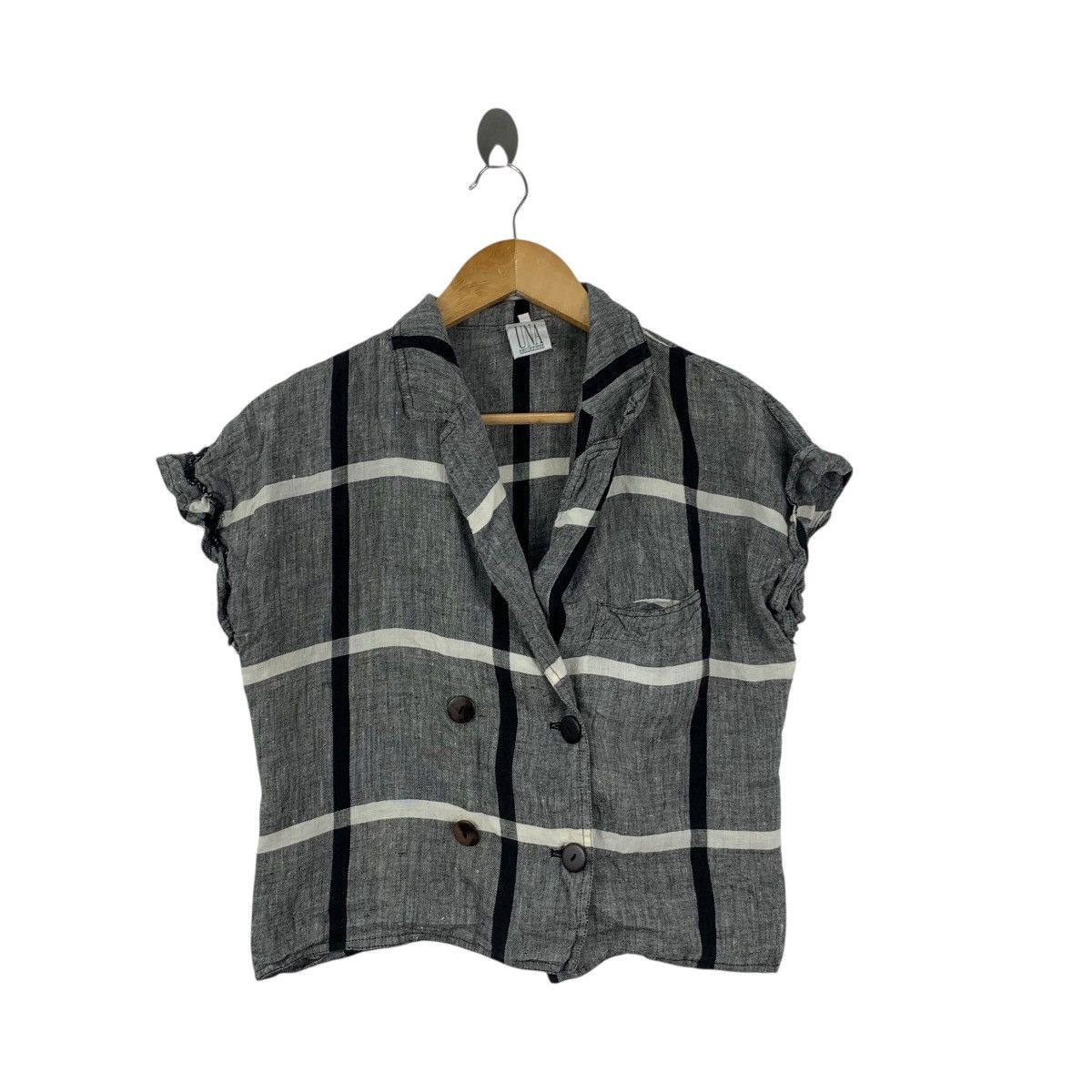 Other UNA COLLEZIONE Made In Italy Double Breasted Tee Shirt Size XS / US 0-2 / IT 36-38 - 4 Thumbnail