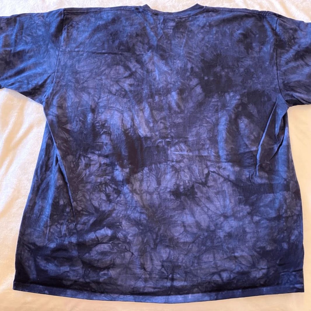 The Mountain The Mountain Shirt 3XL Blue Vintage Ancient Cave Art Tie-Dye NWT Mens T-Shirt Size US XXL / EU 58 / 5 - 2 Thumbnail