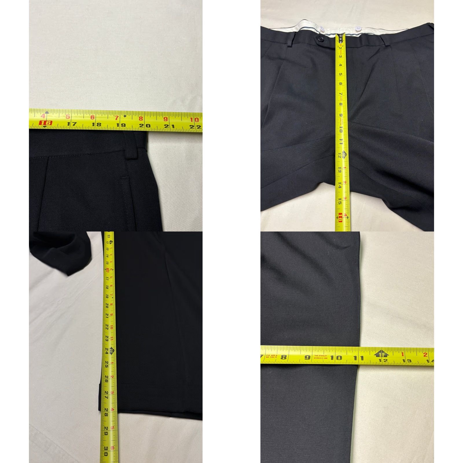 Brooks Brothers Brooks Brothers 1818 Madison Dress Pants Navy Blue 40x28 Wool Pleated Front Button Zip Pockets Classic Mens (Regular) Size US 40 / EU 56 - 8 Thumbnail