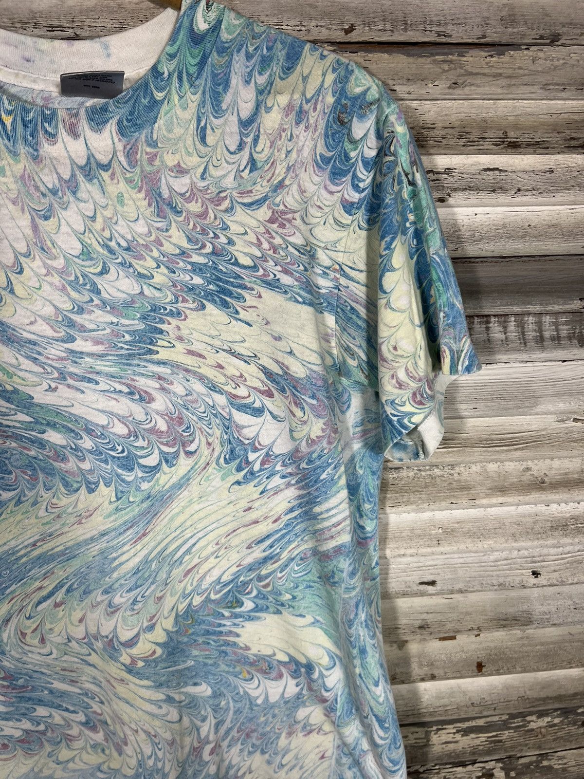 Vintage Vintage Tye Dye Shirt Size US L / EU 52-54 / 3 - 3 Thumbnail