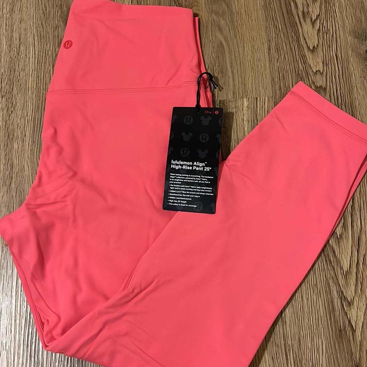 Lululemon Lululemon Women's Pink and Red Legging Size 30" / US 8 / IT 44 - 6 Thumbnail