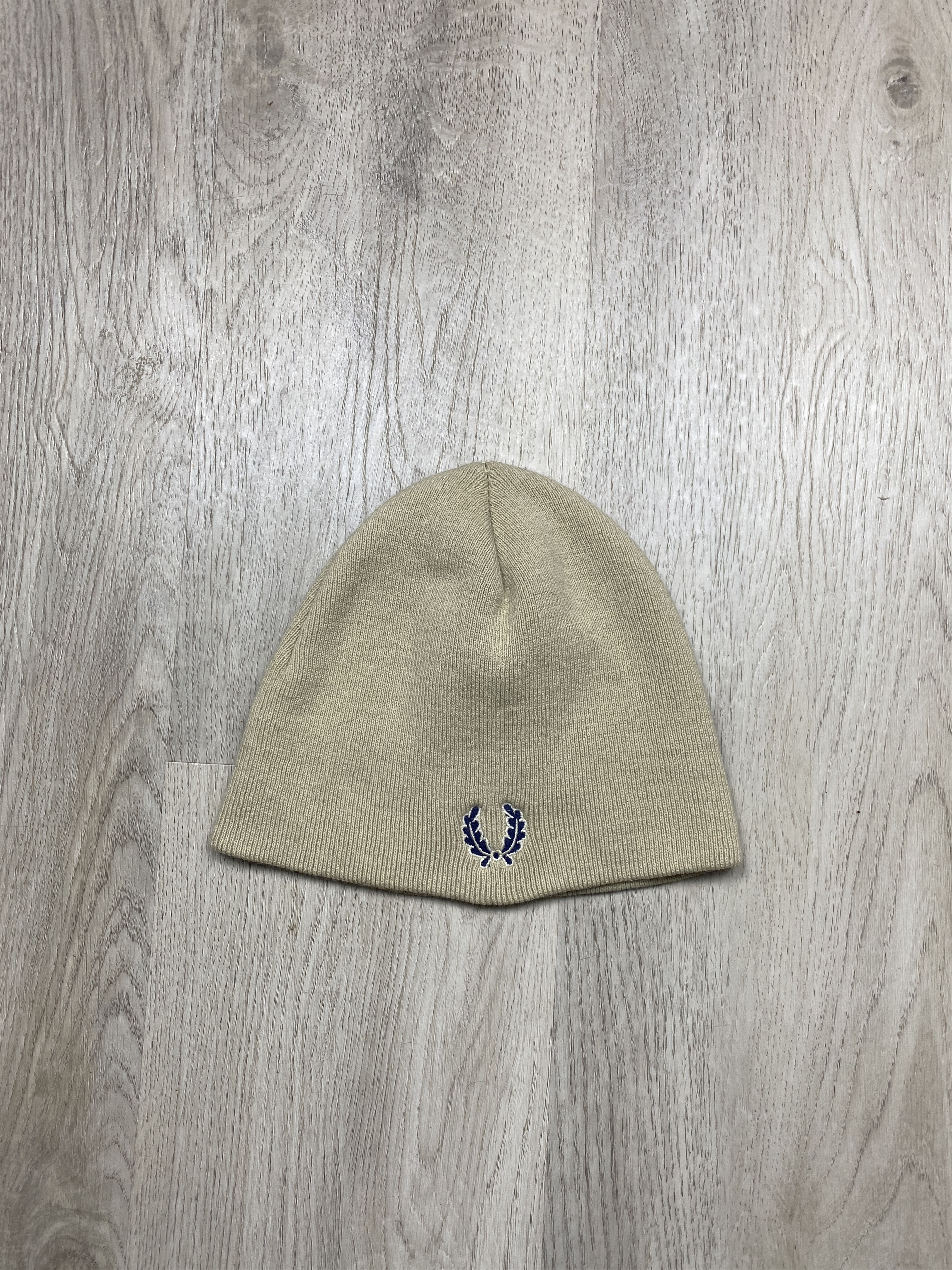 Fred Perry Fred Perry Vintage Mens Beanie Hat Size ONE SIZE - 1 Thumbnail