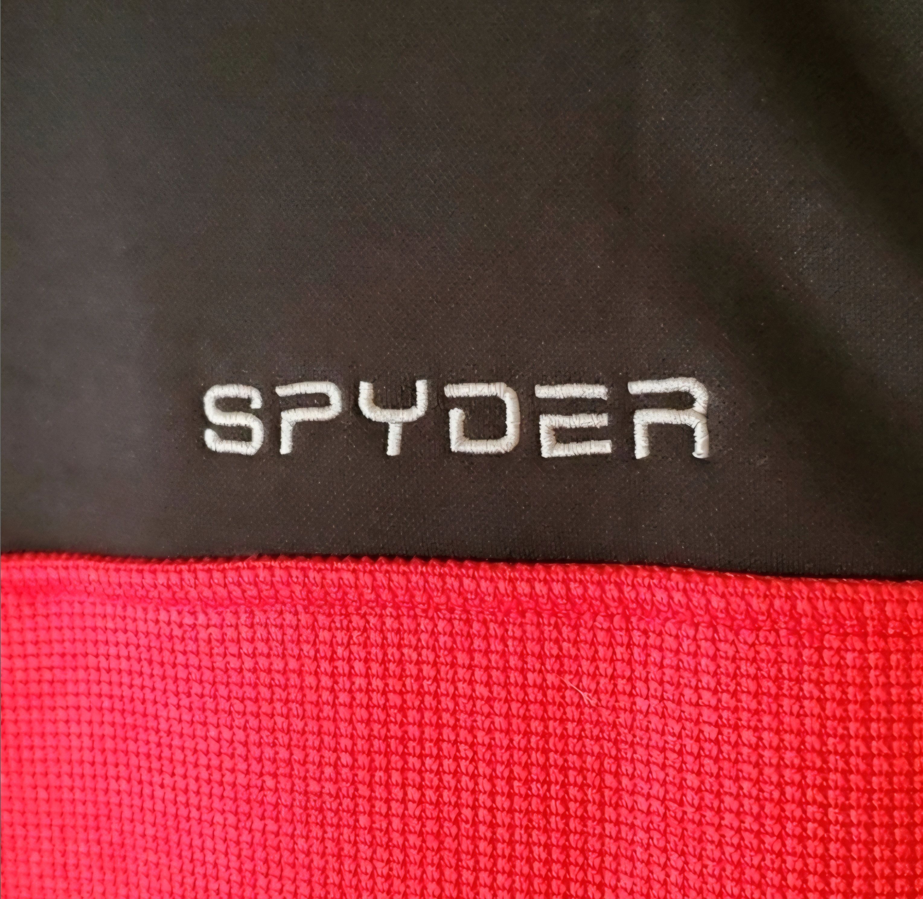 Spyder Spyder Men's L NEW Hoodie Pullover Waffle Thermal Red Black Size US L / EU 52-54 / 3 - 9 Thumbnail