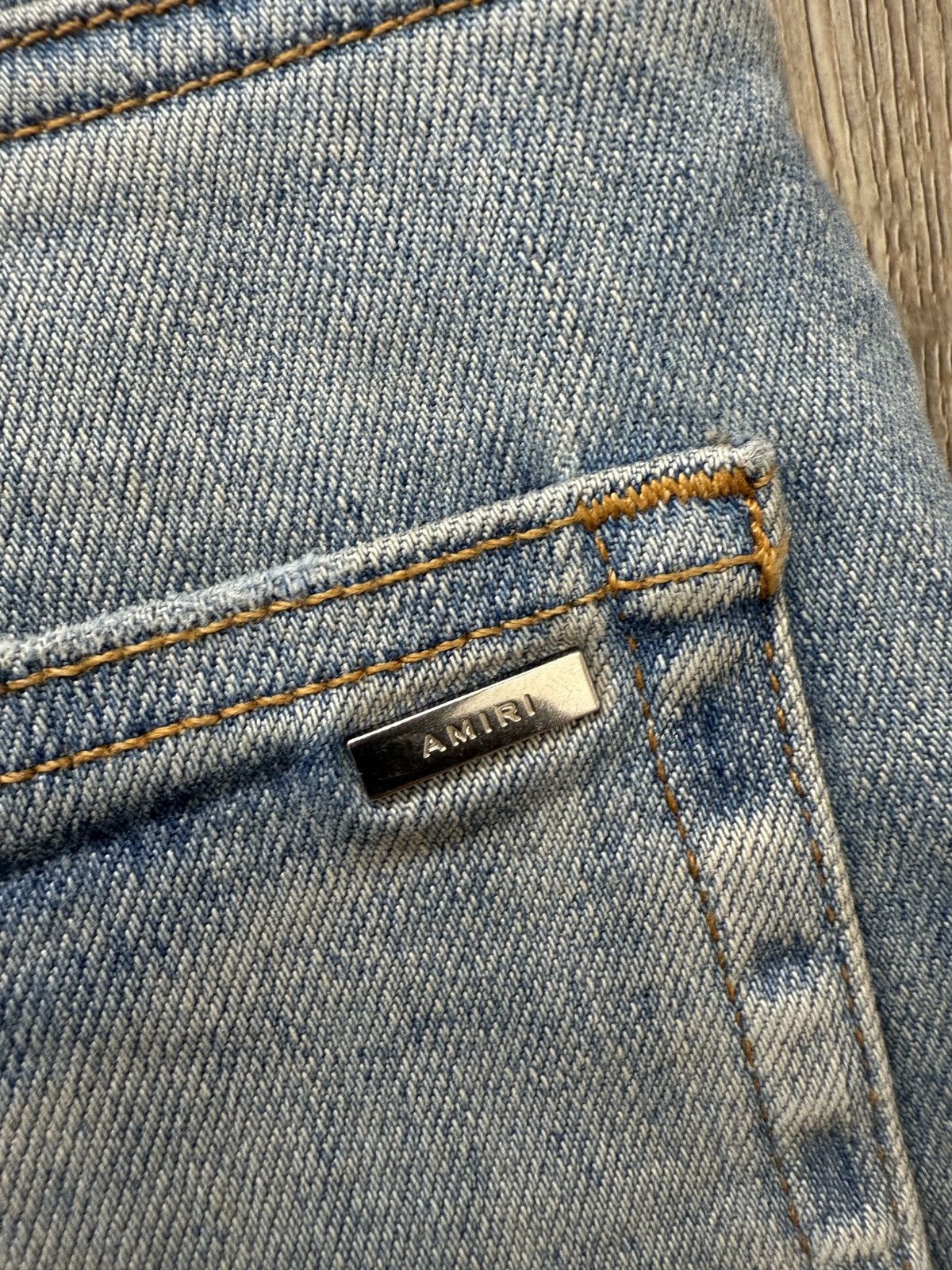 Amiri Amiri Cherbub Denim Jeans Size US 32 / EU 48 - 11 Thumbnail