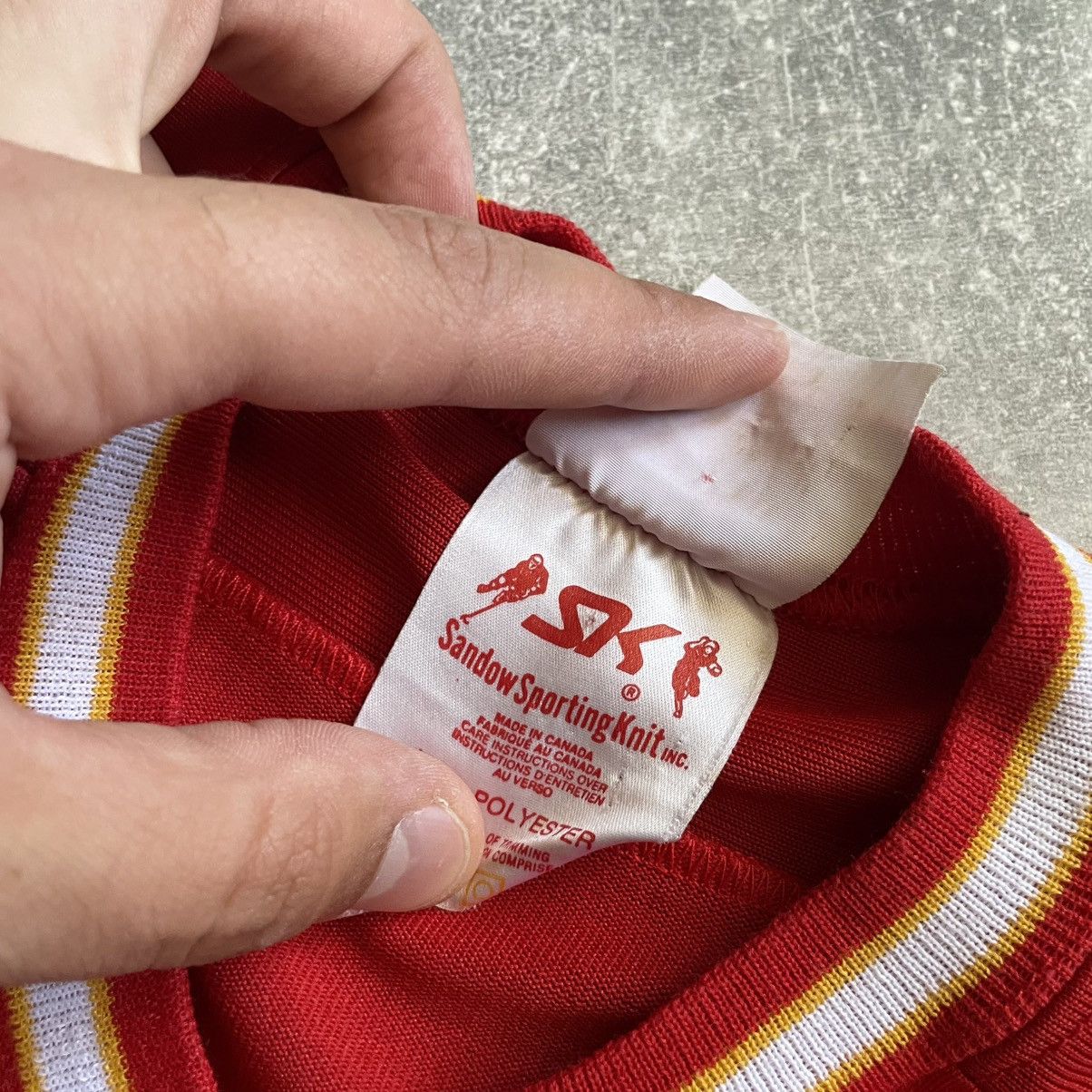 Ccm Usa Vintage Calgary Flames mikka Kiprusoff hockey jersey CCM Size US M / EU 48-50 / 2 - 4 Thumbnail