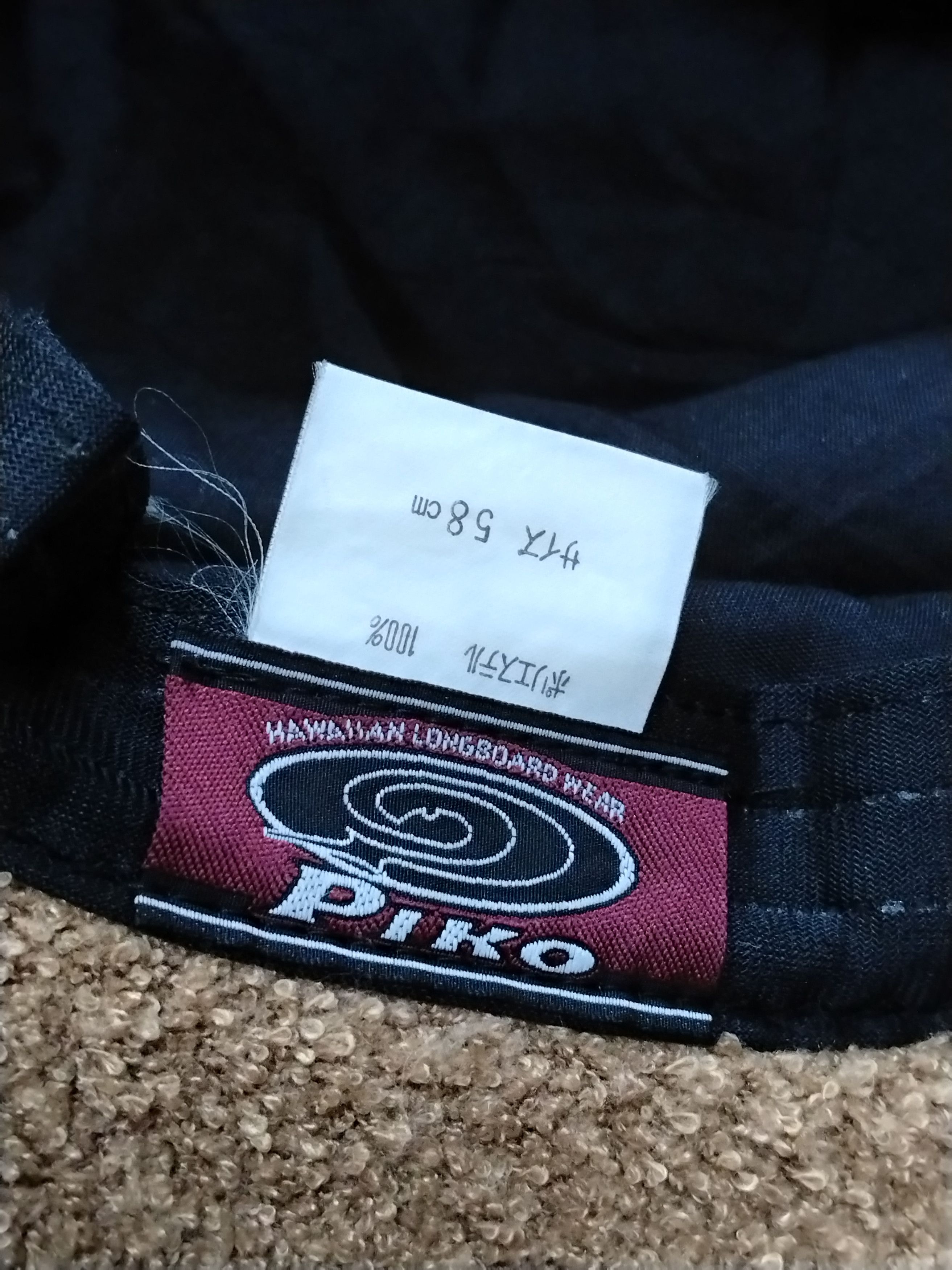 Japanese Brand Piko Hawaiian brown fluffy faux-shearling bucket hat Size ONE SIZE - 6 Thumbnail