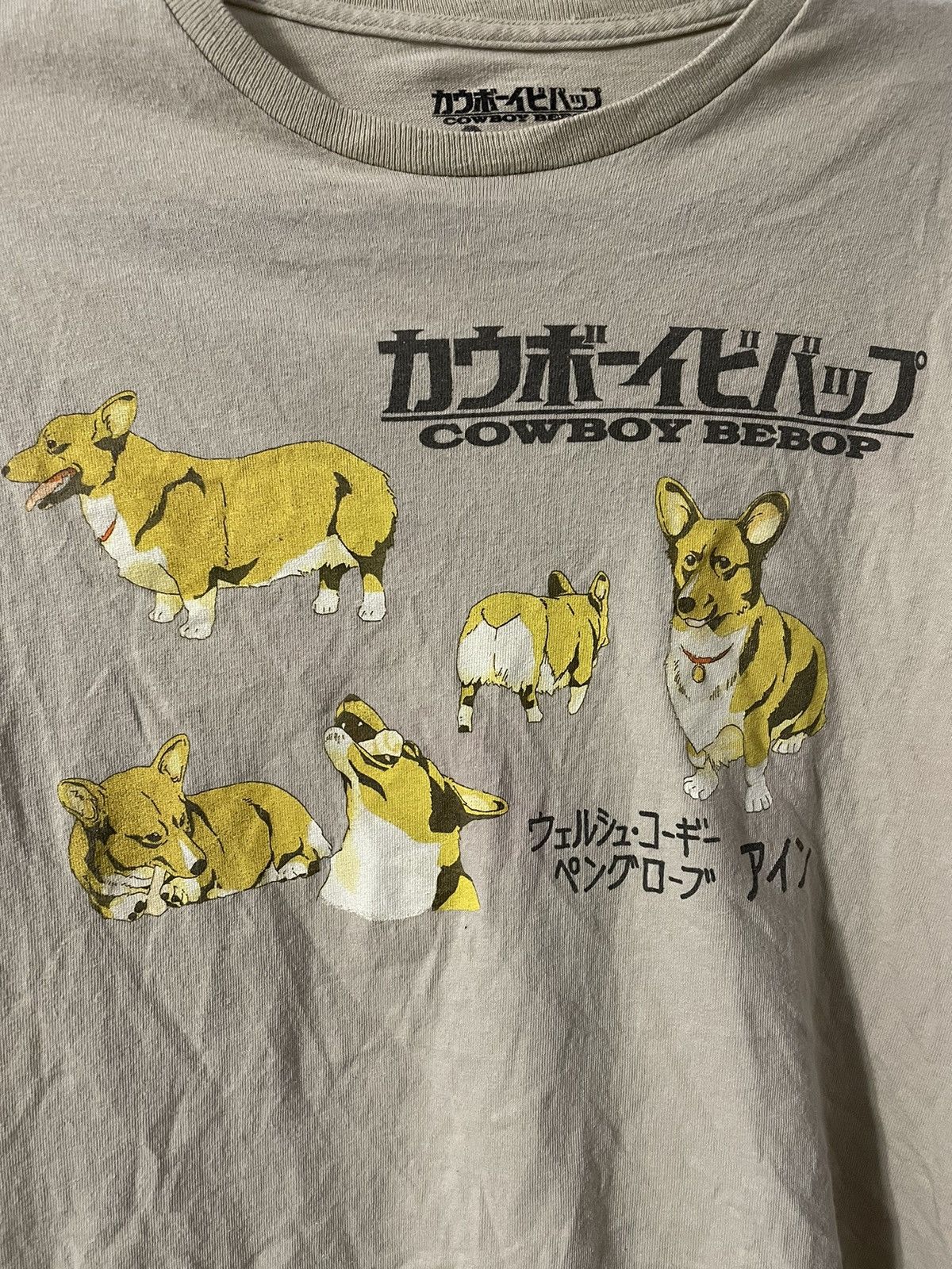 Anime × Japanese Brand × Other Cowboy Bebop Anime Corgi Sand Color T-Shirt - Sz M Size US M / EU 48-50 / 2 - 2 Thumbnail