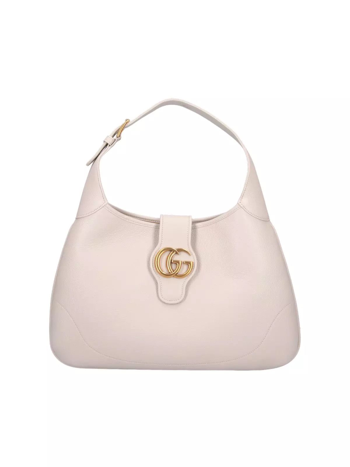 Gucci Gucci Aphrodite Medium White Leather Shoulder Bag New Size ONE SIZE - 1 Thumbnail