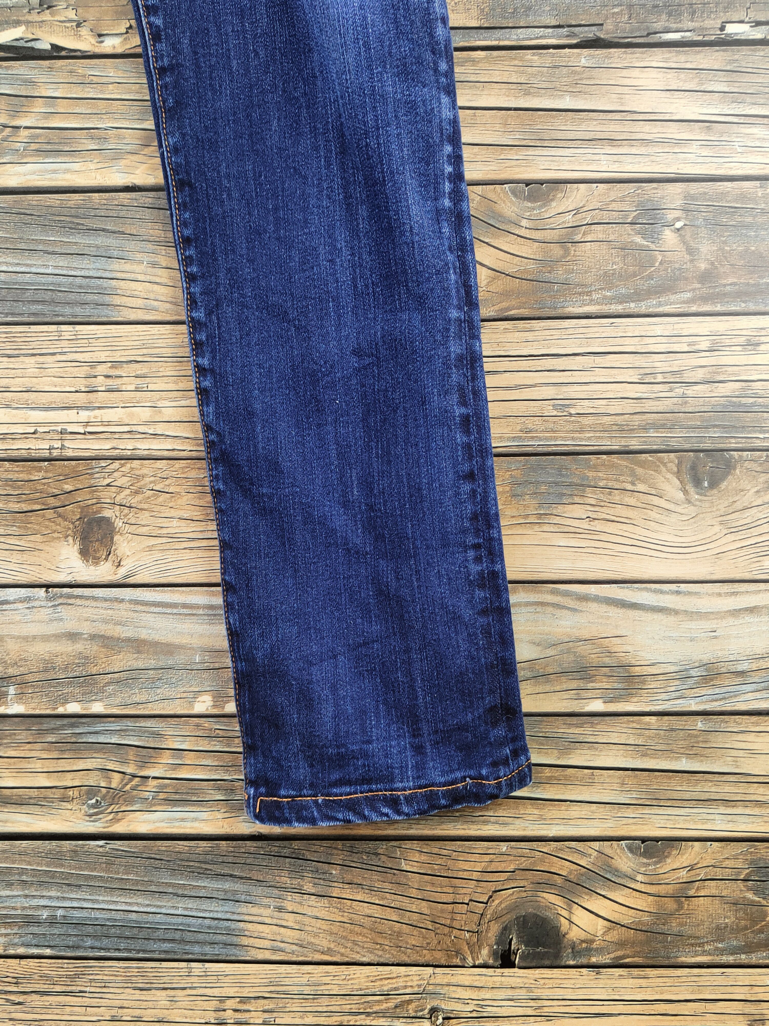 Ovadia & Sons Ovadia & Sons Blue Distressed Ripped Jeans #S2913 Size US 31 - 6 Thumbnail