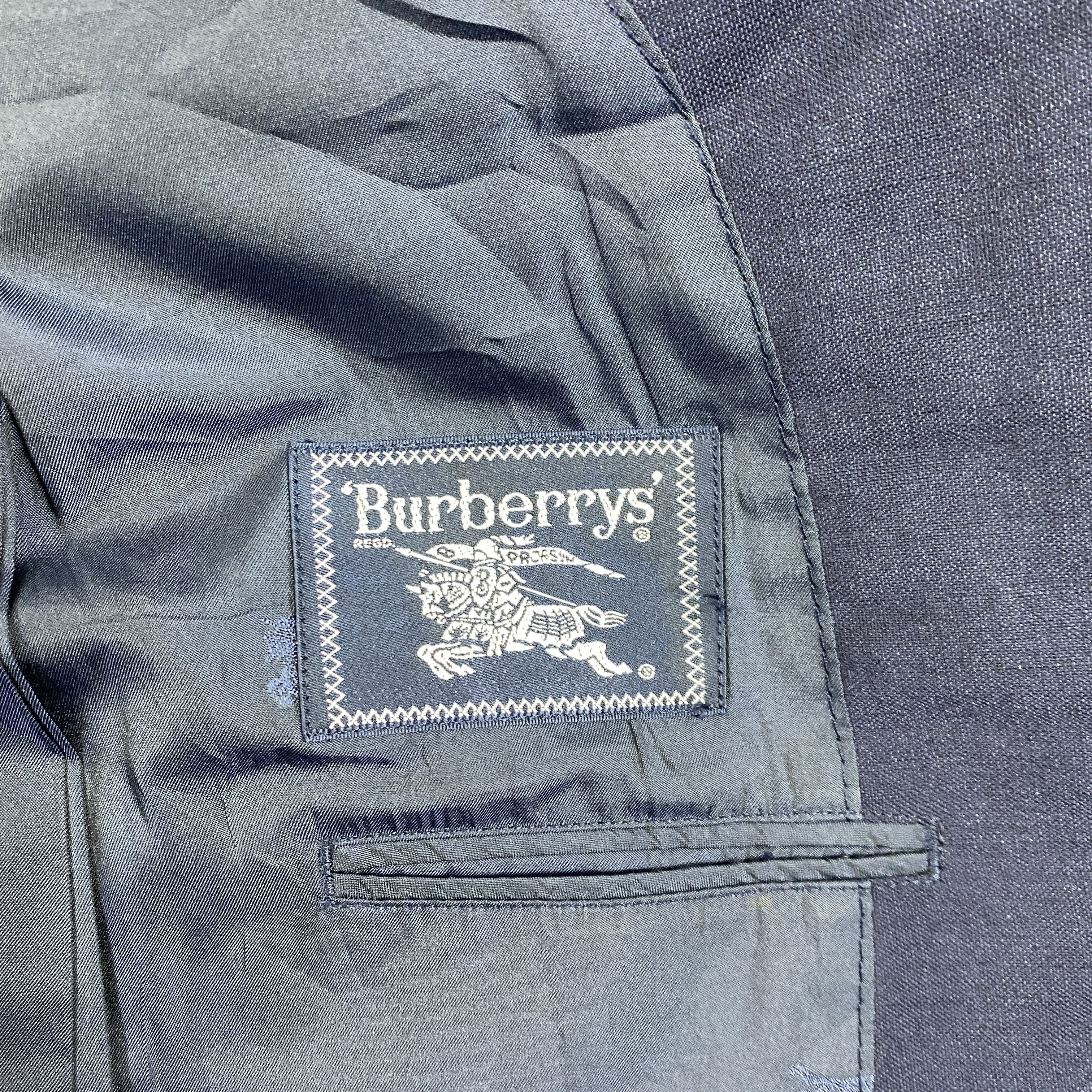 Burberry Vintage Burberry Blazer Suit Jacket -J126 Size 38R - 8 Thumbnail