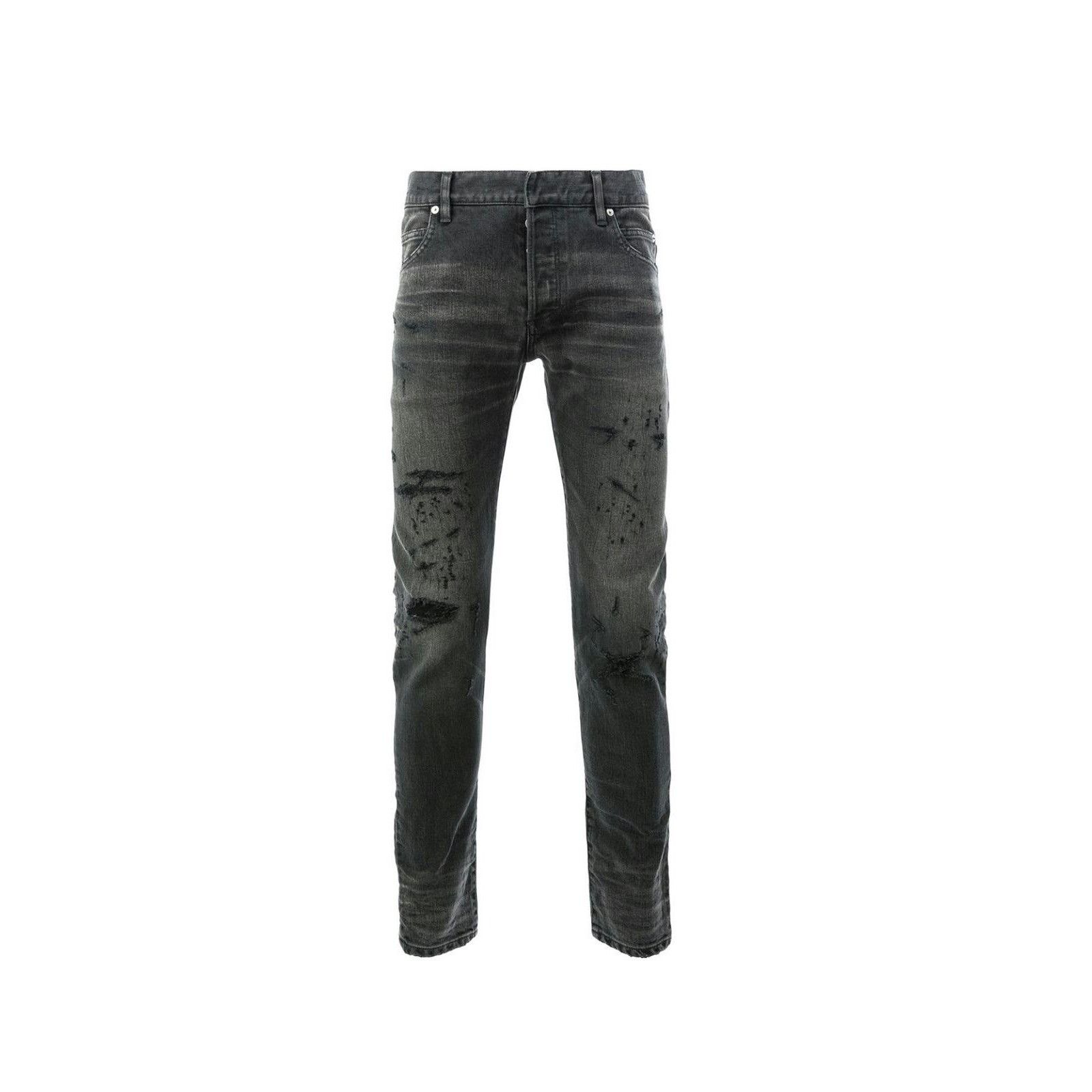 Balmain Balmain Distressed Skinny Jeans Size US 32 / EU 48 - 1 Thumbnail