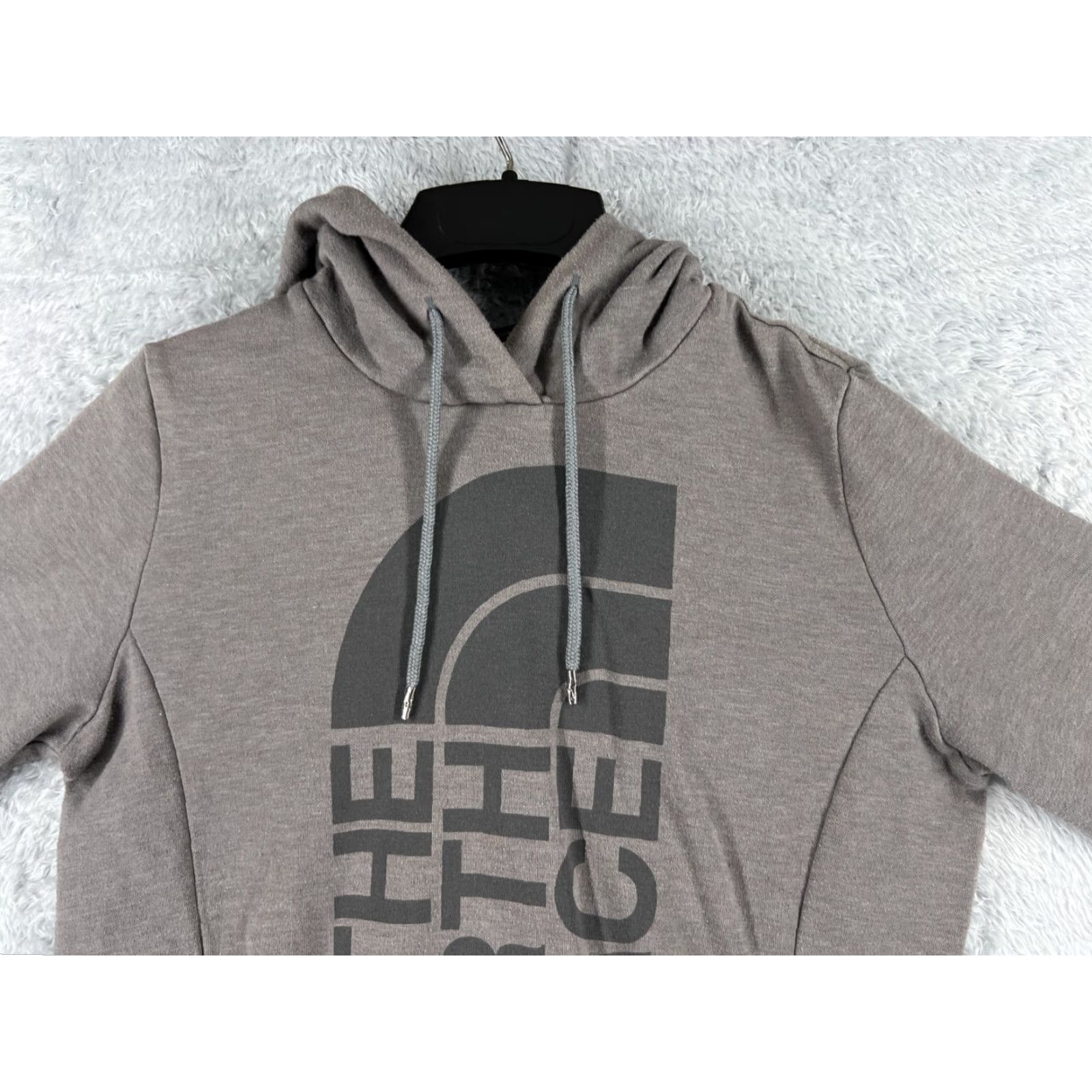 The North Face The North Face Hoodie Mens Medium Gray Long Sleeve Pocket Pullover Jersey Solid Logo Birthday? Size M / US 6-8 / IT 42-44 - 4 Thumbnail