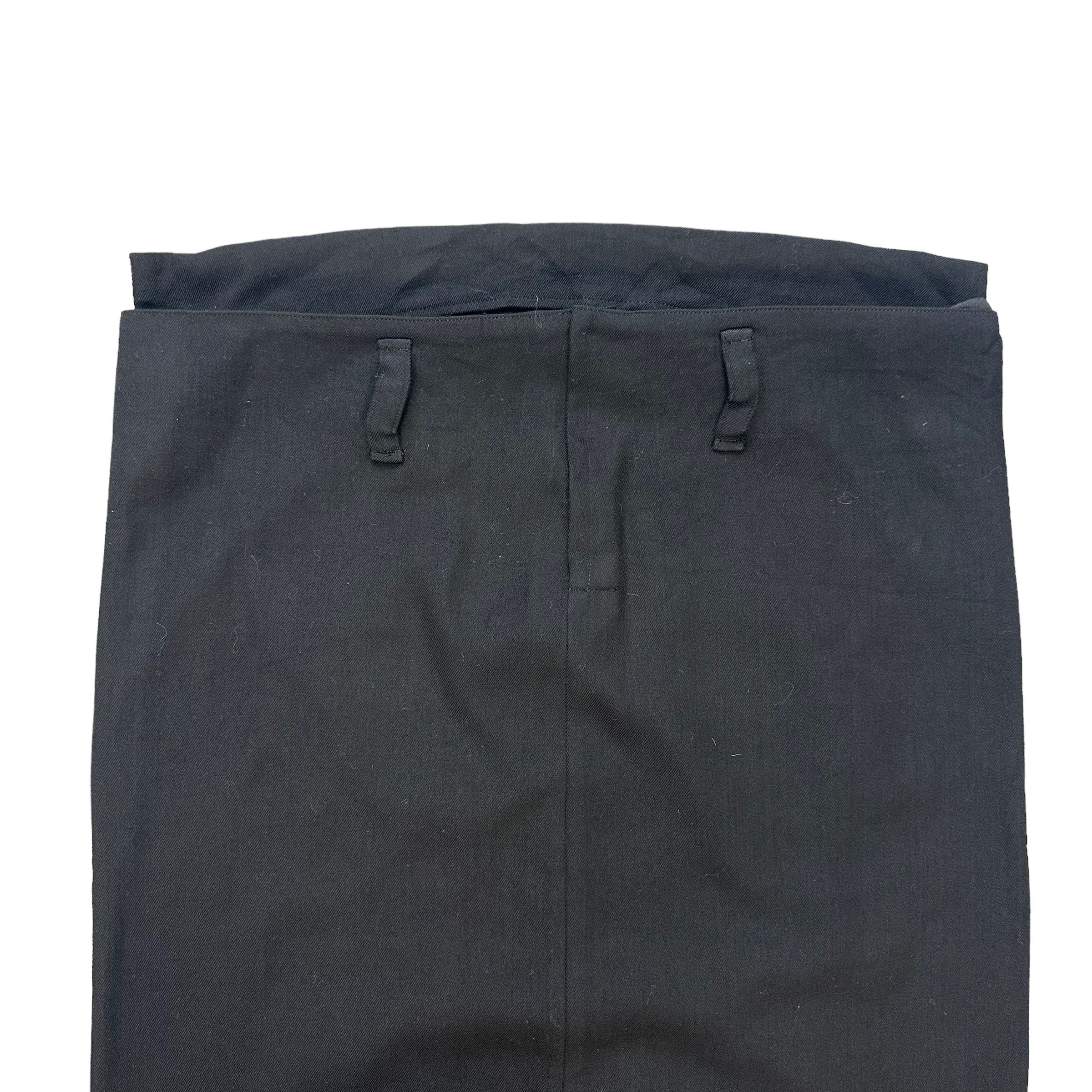 Yohji Yamamoto Y's YOHJI YAMAMOTO LAINE WOOL SKIRT #7732-167 Size 36" / US 14 / IT 50 - 8 Thumbnail