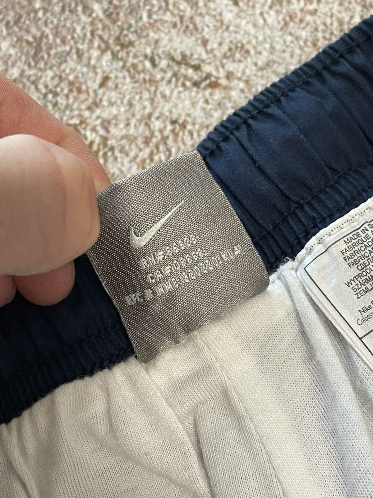 Nike Vintage Nike Nylon Drill Boxy Track Pants Size US 34 / EU 50 - 8 Thumbnail