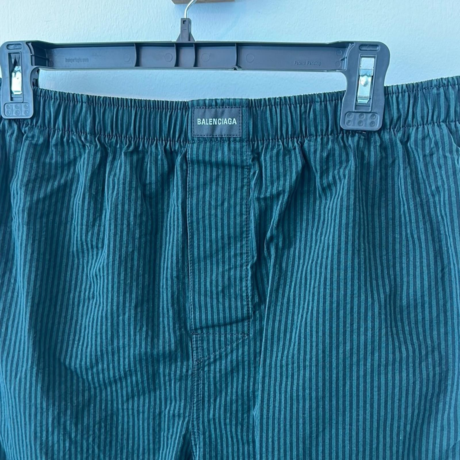 Balenciaga Balenciaga Corduroy Pants Black and Green Straight-Leg Size US 44 / EU 60 - 3 Thumbnail