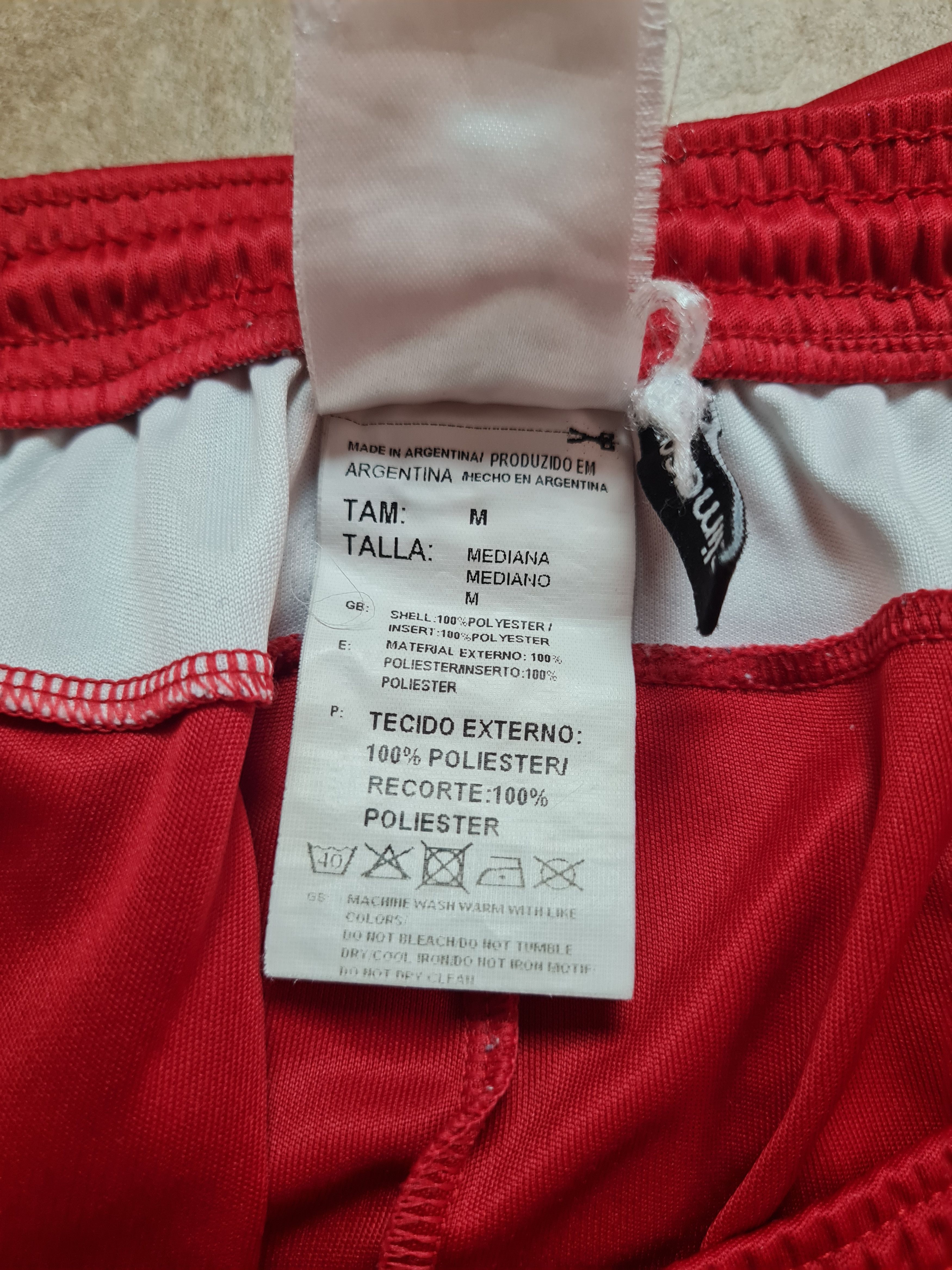 Adidas Adidas River Plate 2016/17 Away Soccer Shorts Size M S12315 Size US 31 - 7 Thumbnail