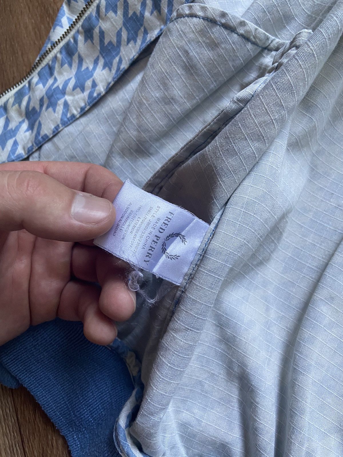 Fred Perry Vintage Fred Perry Checked Pattern Bomber Jacket Size US M / EU 48-50 / 2 - 6 Thumbnail