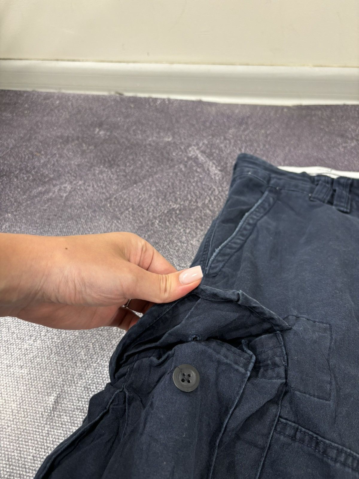 Polo Ralph Lauren Vintage Polo Ralph Lauren Y2K Military Style Cargo Shorts Size US 36 / EU 52 - 5 Thumbnail