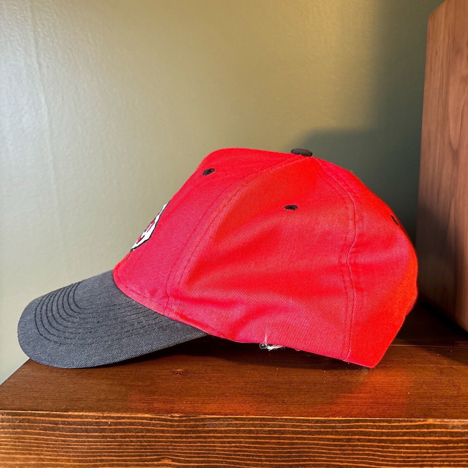 NFL Kansas City Chiefs NFL Football Vintage Red Snapback Hat Size ONE SIZE - 3 Thumbnail