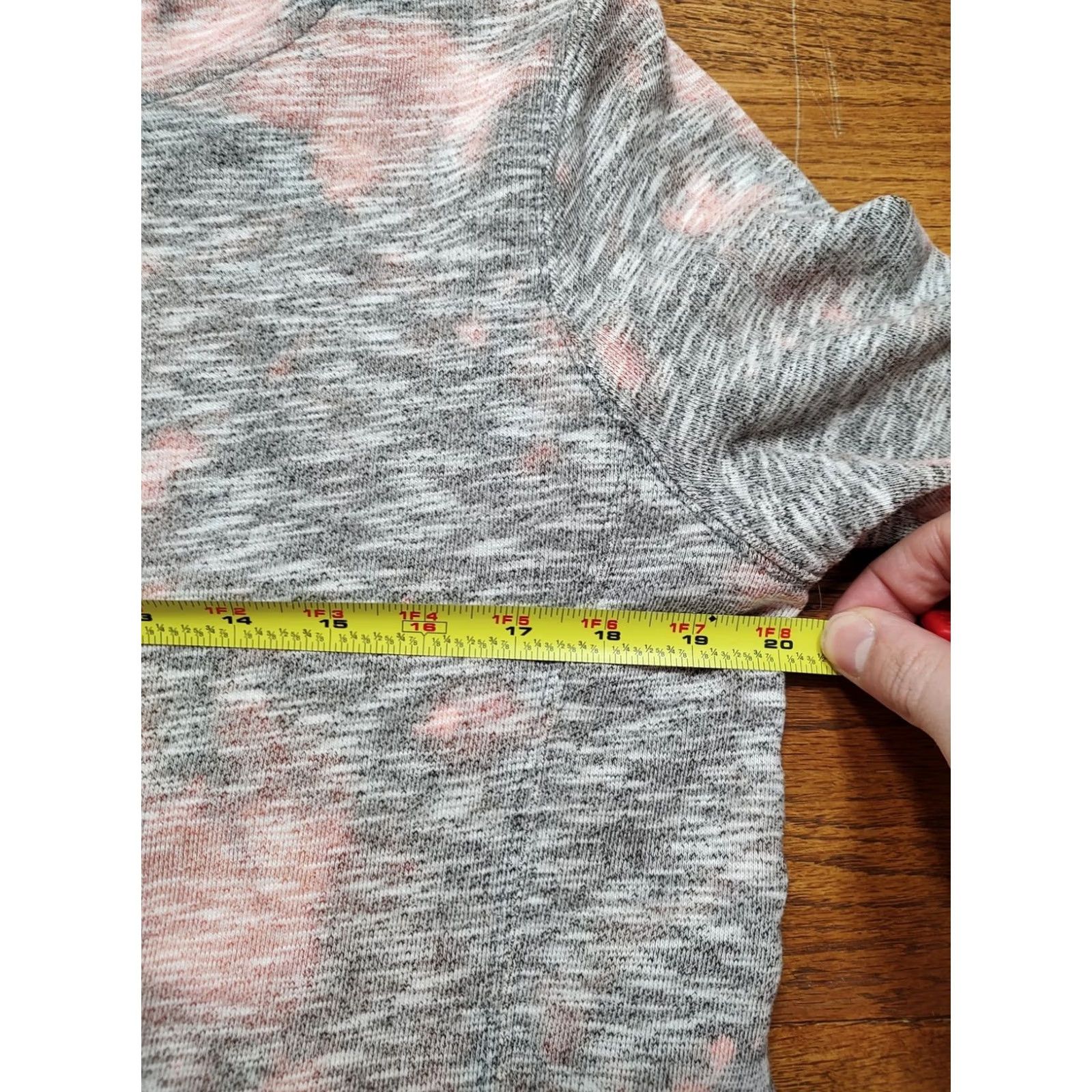 Carhartt Carhartt Womens Medium Fitted Pullover Hoodie Sweatshirt Acid Wash Tie Dye Gray Size M / US 6-8 / IT 42-44 - 7 Thumbnail